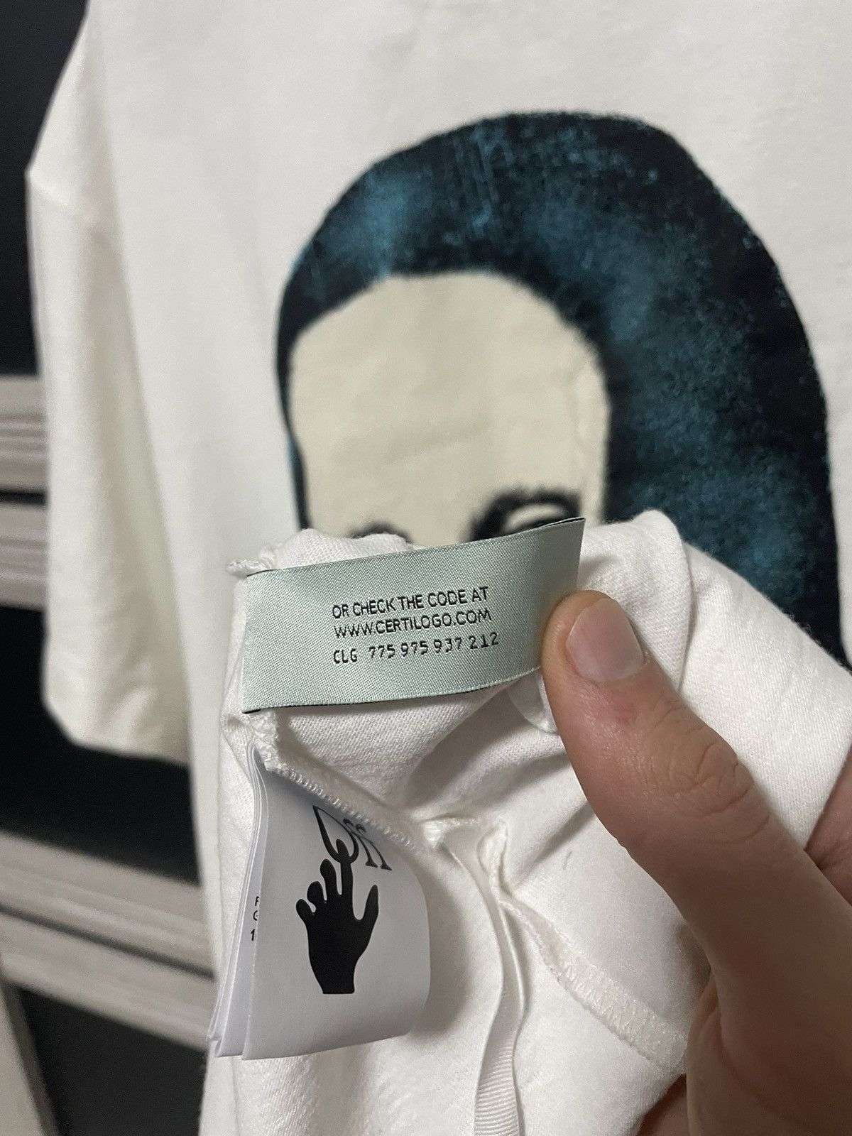 Off-White Off-White Mona Lisa Pivot Oversized Shirt Size US M / EU 48-50 / 2 - 19 Thumbnail