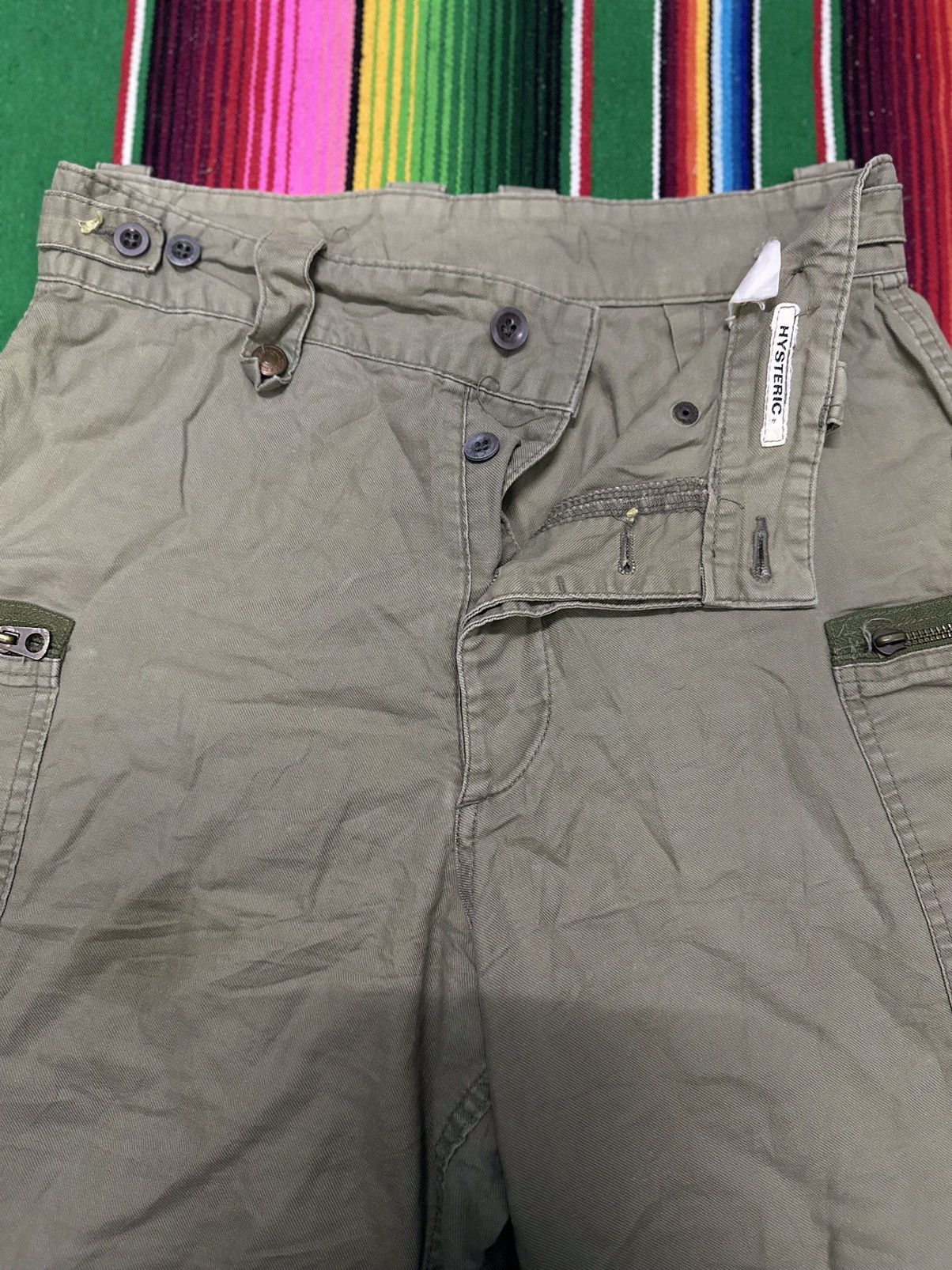 Hysteric Glamour 💥Hysteric Glamour💥 Vintage Hysteric Short Army Trouser Size US 30 / EU 46 - 4 Thumbnail