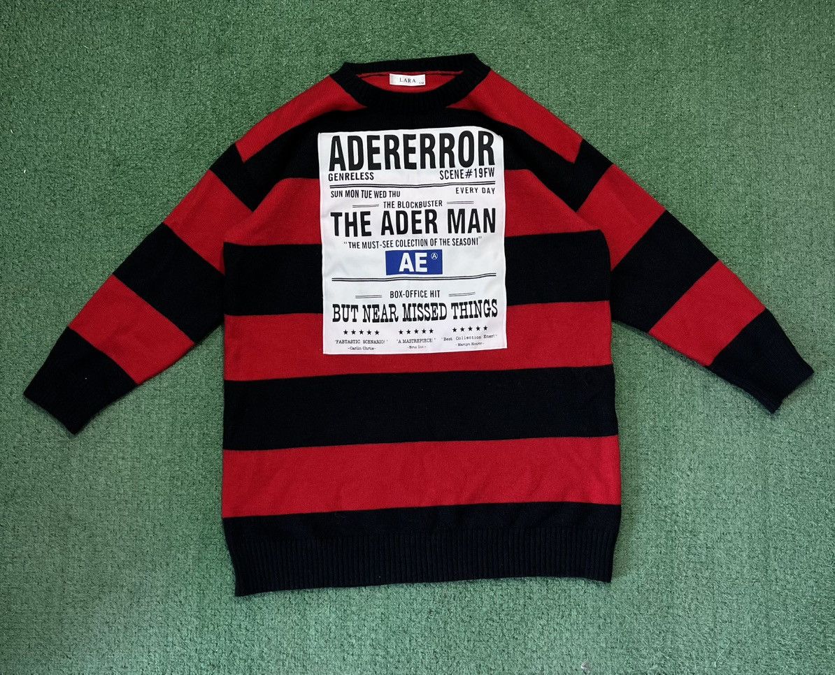 Ader Error Ader Error Striped Sweater Streetwear Size US M / EU 48-50 / 2 - 1 Thumbnail