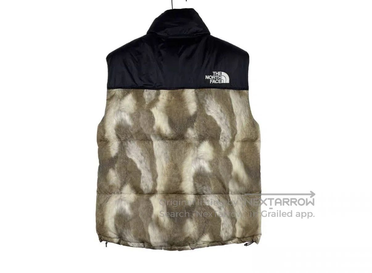 Supreme Beige Puffer Vest - Size M. Size US M / EU 48-50 / 2 - 2 Thumbnail