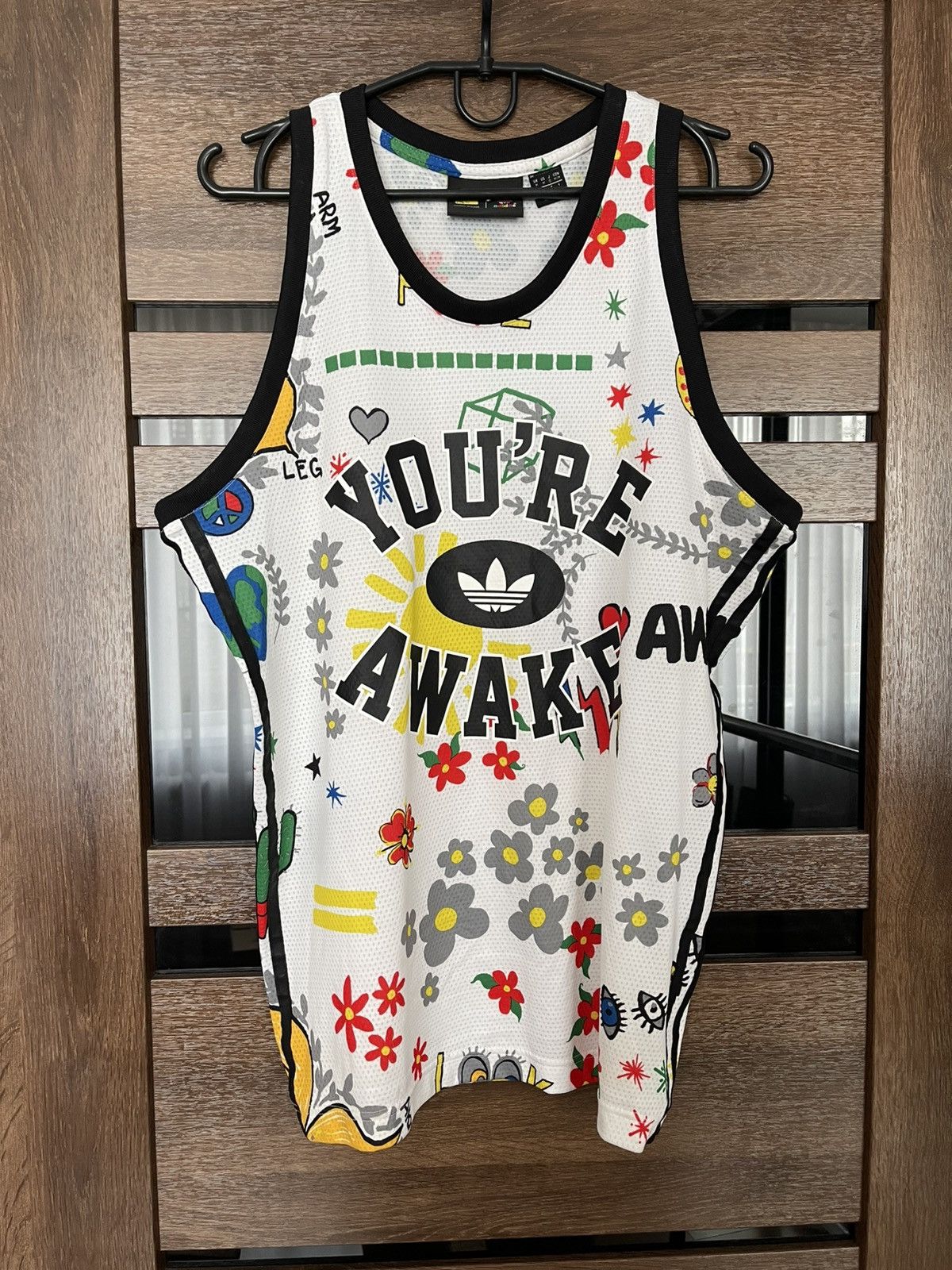 Adidas Adidas Pharrell Williams Tank Top Jersey T-Shirt Size US M / EU 48-50 / 2 - 2 Thumbnail