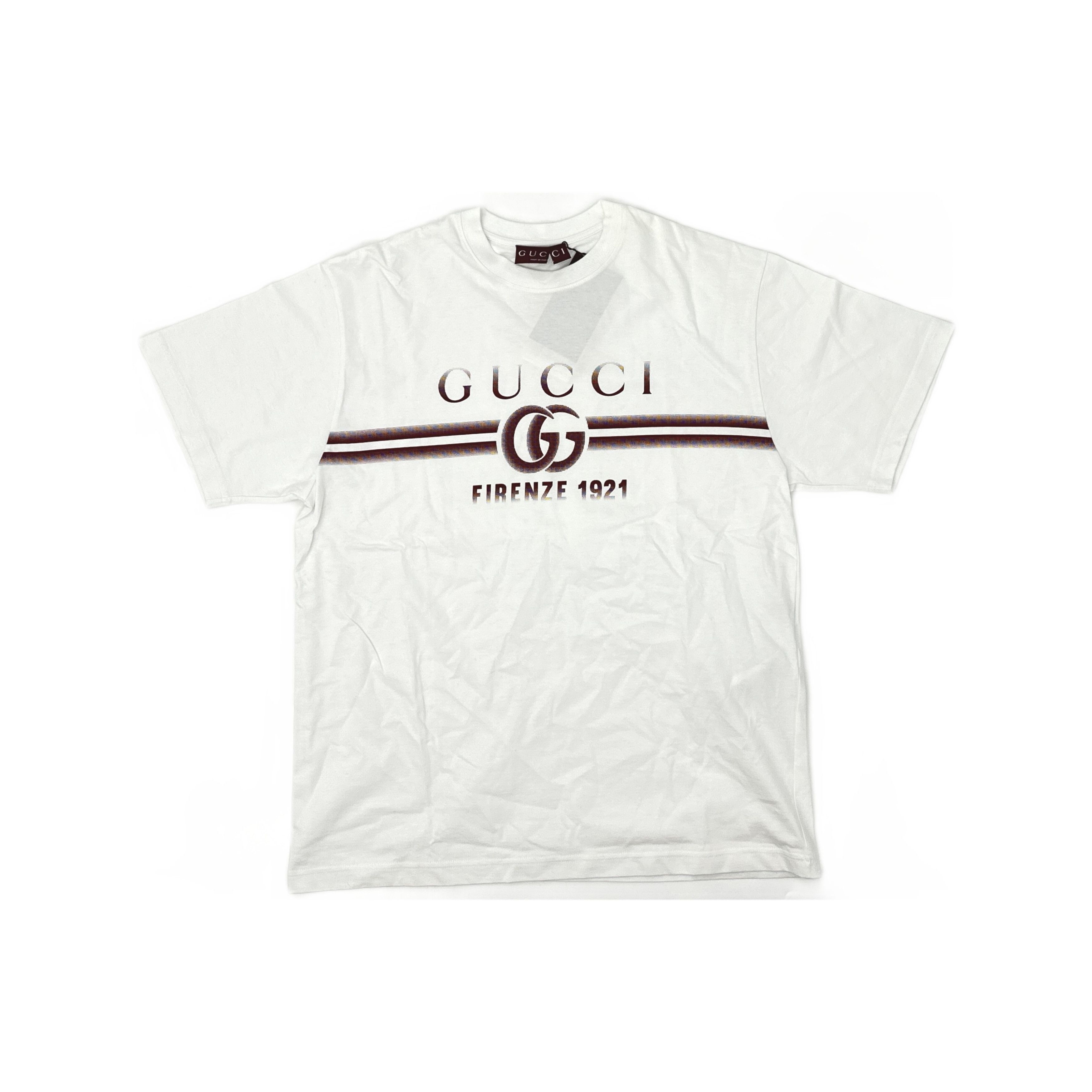 Gucci Gucci Logo Print T-Shirt Size L Size US L / EU 52-54 / 3 - 1 Thumbnail