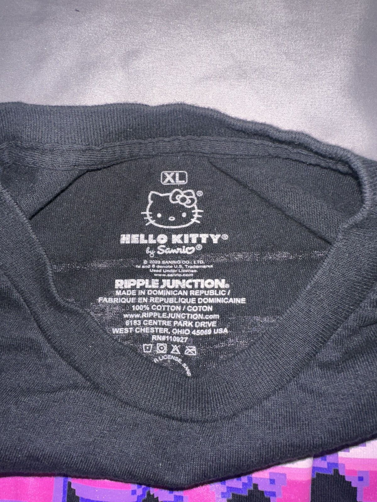 Other Hello Kitty Digital Adventure Black Tee Size US XL / EU 56 / 4 - 2 Thumbnail