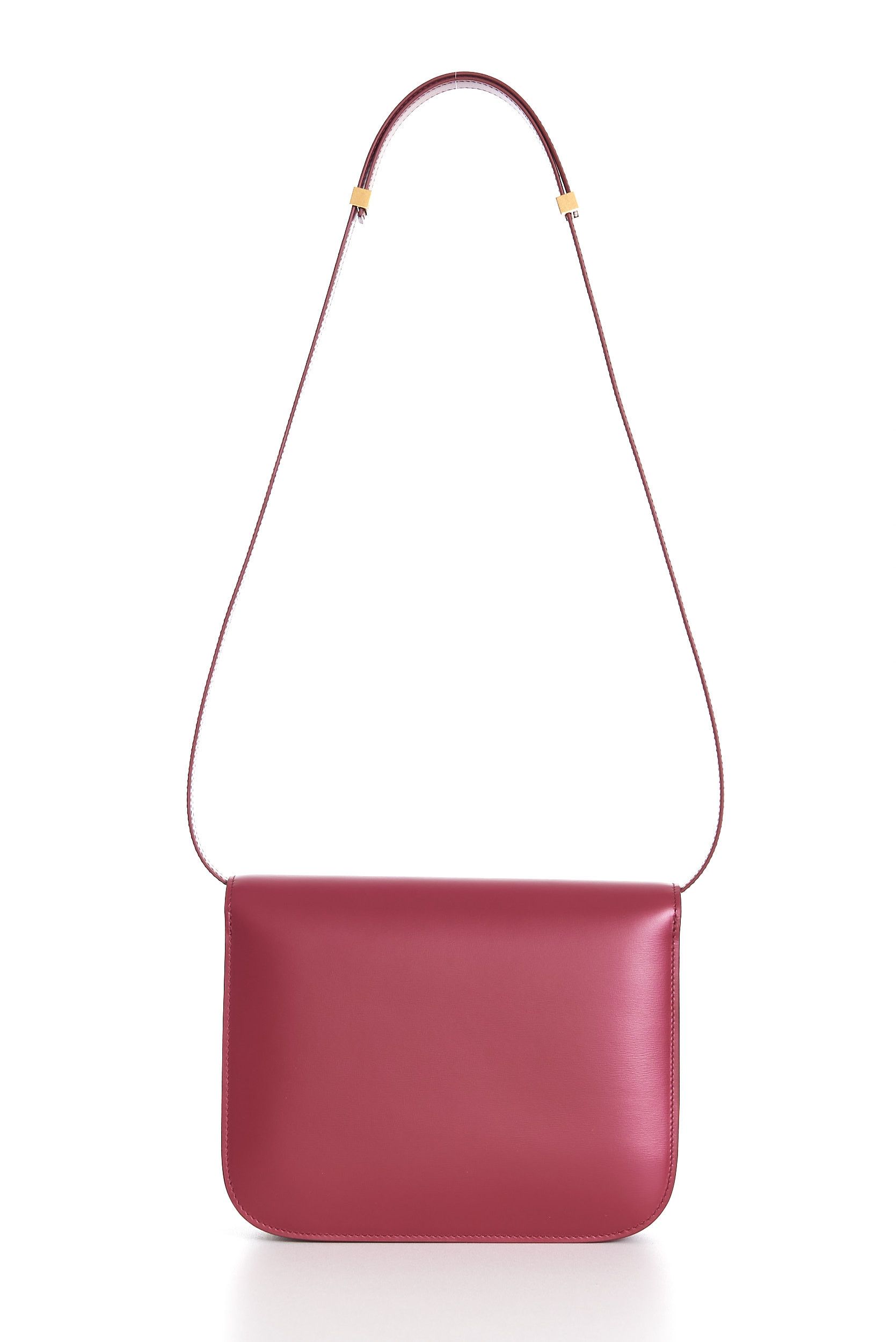Celine Medium Classic Box Bag In Raspberry Calfskin Size ONE SIZE - 10 Thumbnail