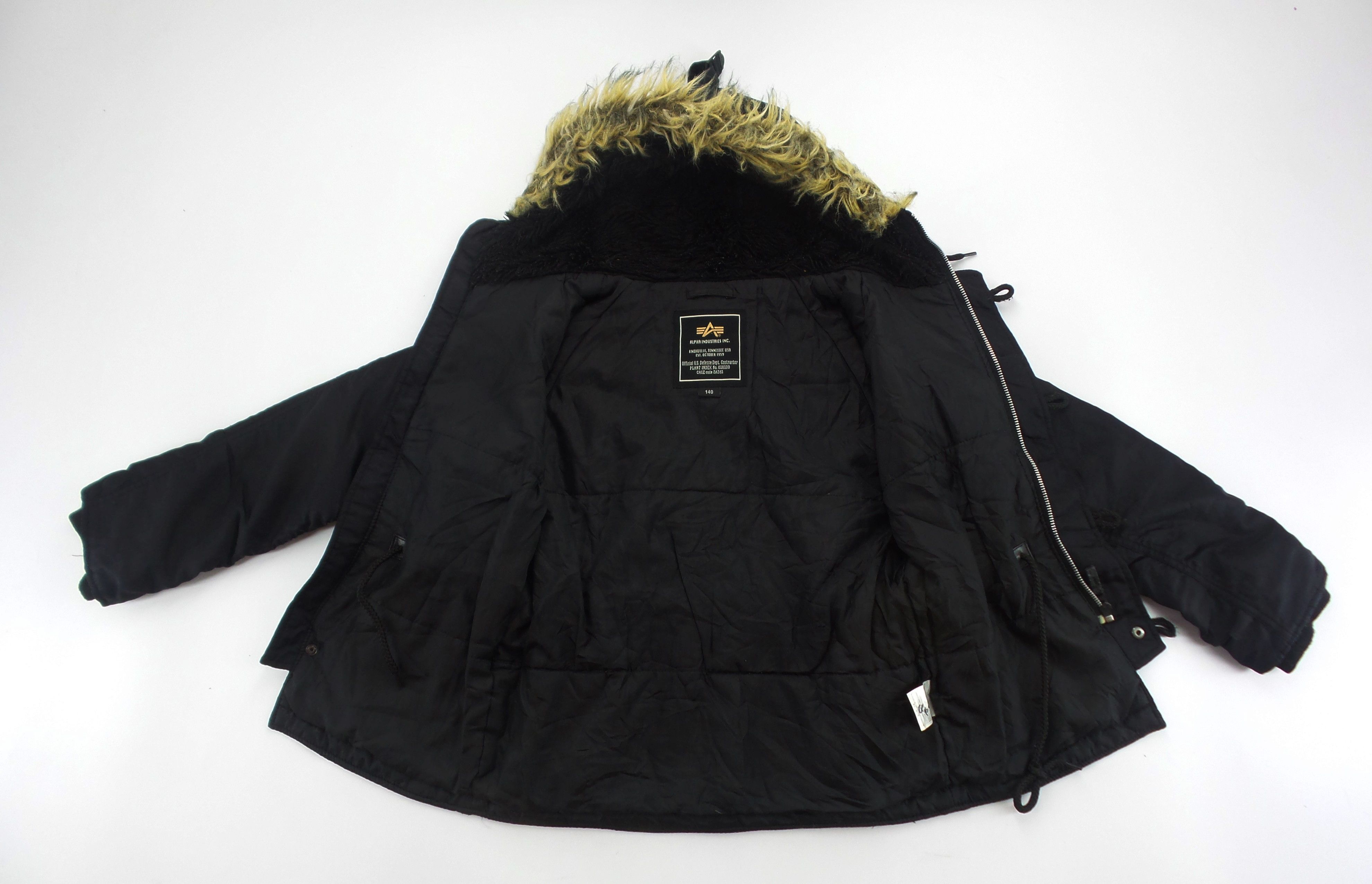 Alpha Industries FOR KIDS Alpha Industries M538-000 Faux Fur Jackets Size US XXS / EU 40 - 5 Thumbnail