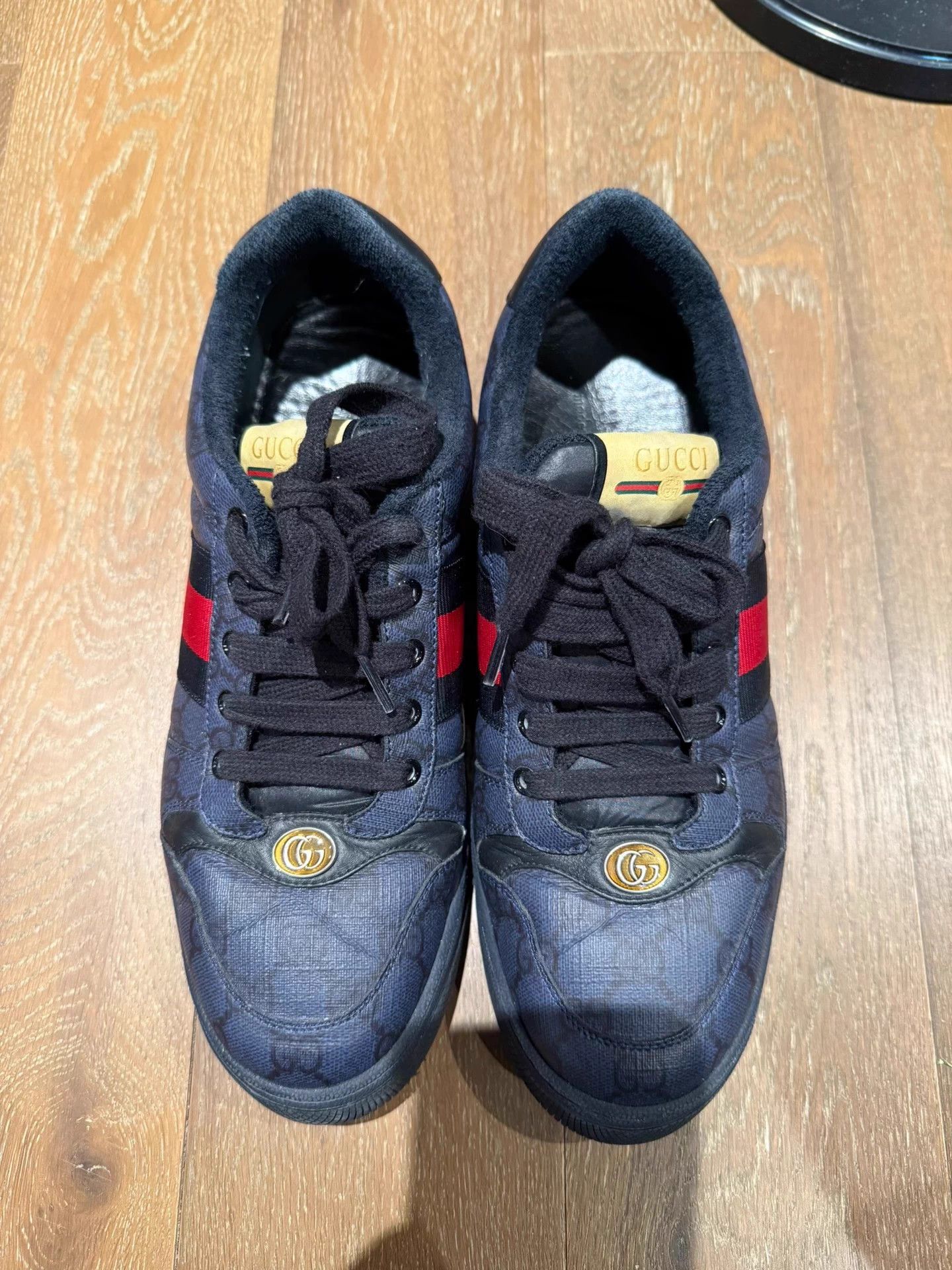 Gucci Gucci GG Supreme Enamel Embossed Sneakers 43 Size US 10 / EU 43 - 2 Thumbnail