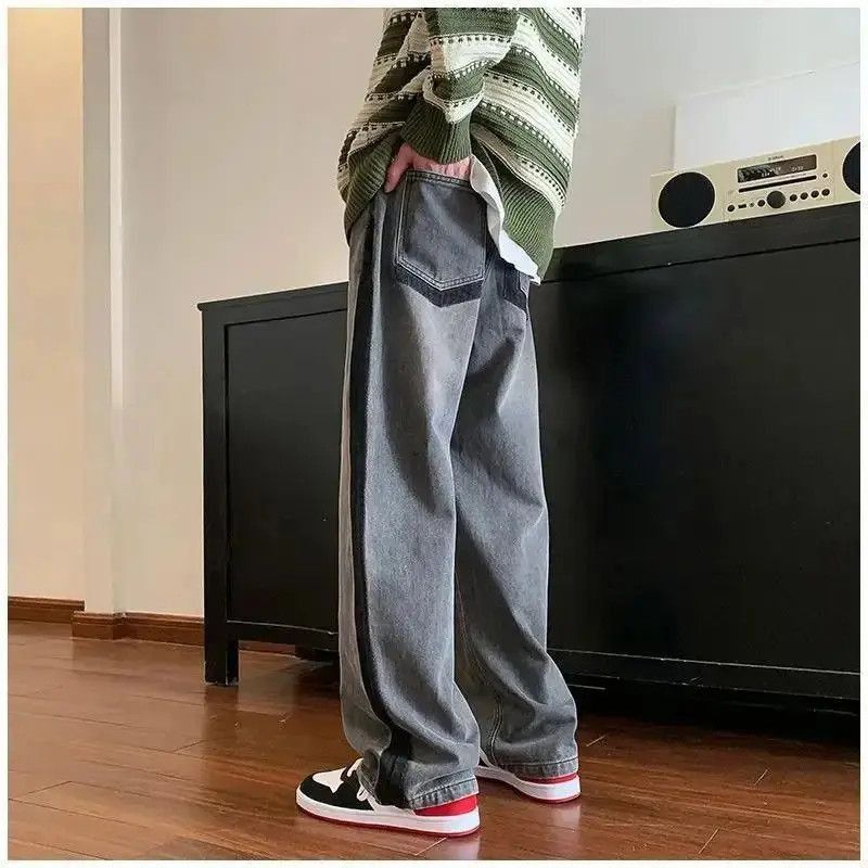 Japanese Brand Retro vintage style straight leg jeans pants Size US 34 / EU 50 - 3 Thumbnail