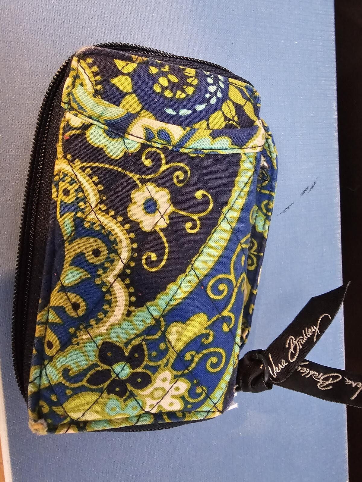 Other Vera Bradley Wallet Blue & Green Womens Paisley Size ONE SIZE - 2 Thumbnail