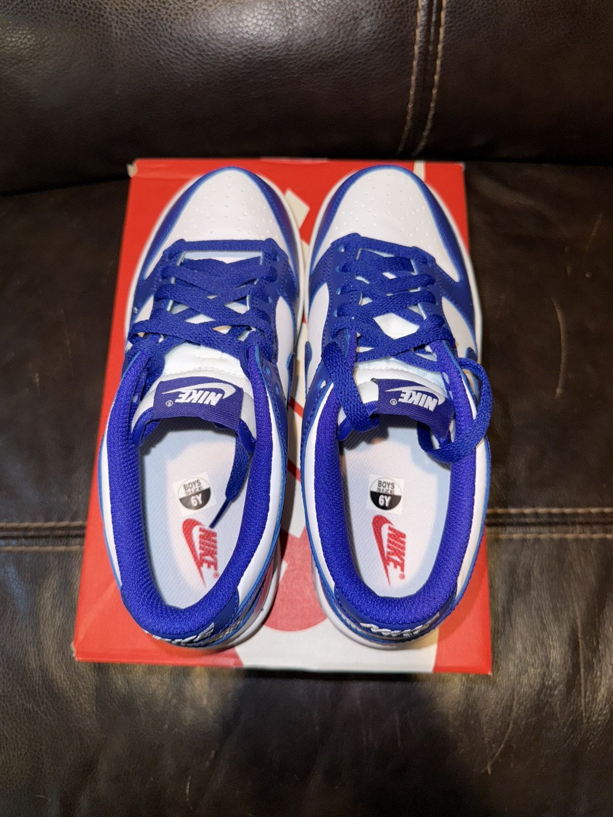 Nike Nike Dunk Low Concord (GS) FB9109-106 size 6Y Brand New Size US 6 / EU 39 - 7 Thumbnail