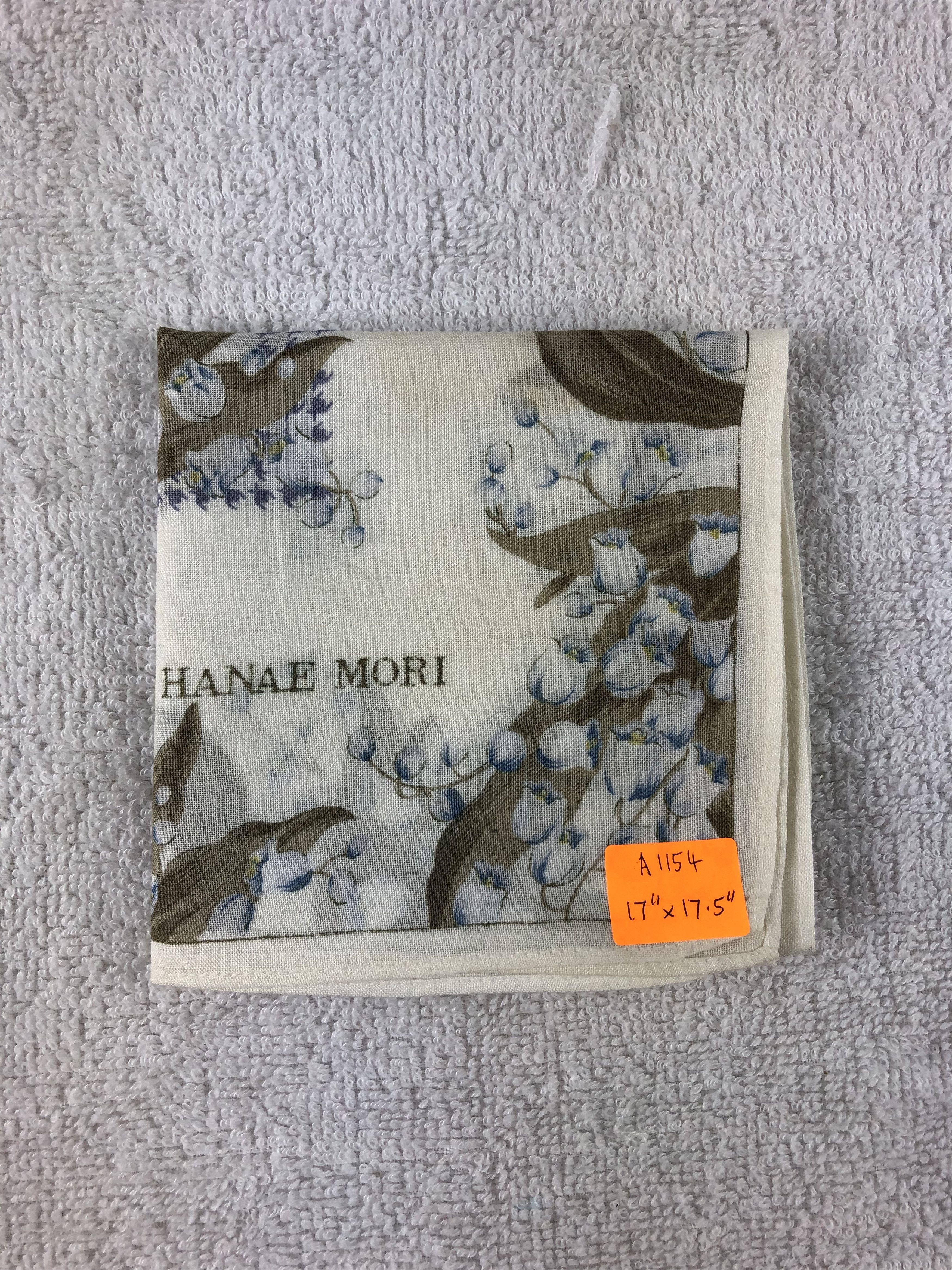 Hanae Mori × Japanese Brand × Vintage Hanae Mori Handkerchief / Bandana / Neckerchief Size ONE SIZE - 8 Thumbnail