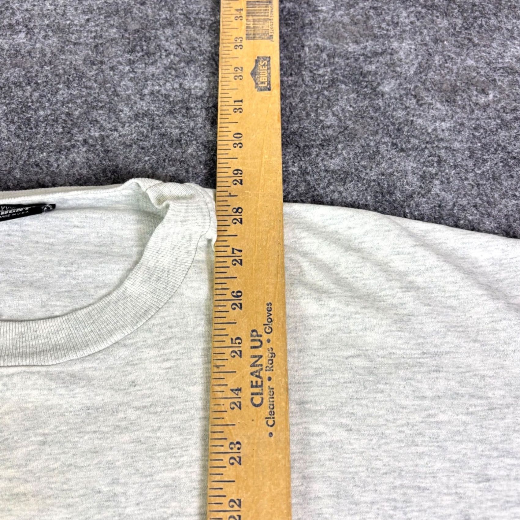 Vintage VINTAGE Screen Stars Best Las Vegas T Shirt XXXL Gray 90s Single Stitch USA Men GB Boys Girls Mens Womens Size US XXL / EU 58 / 5 - 4 Thumbnail