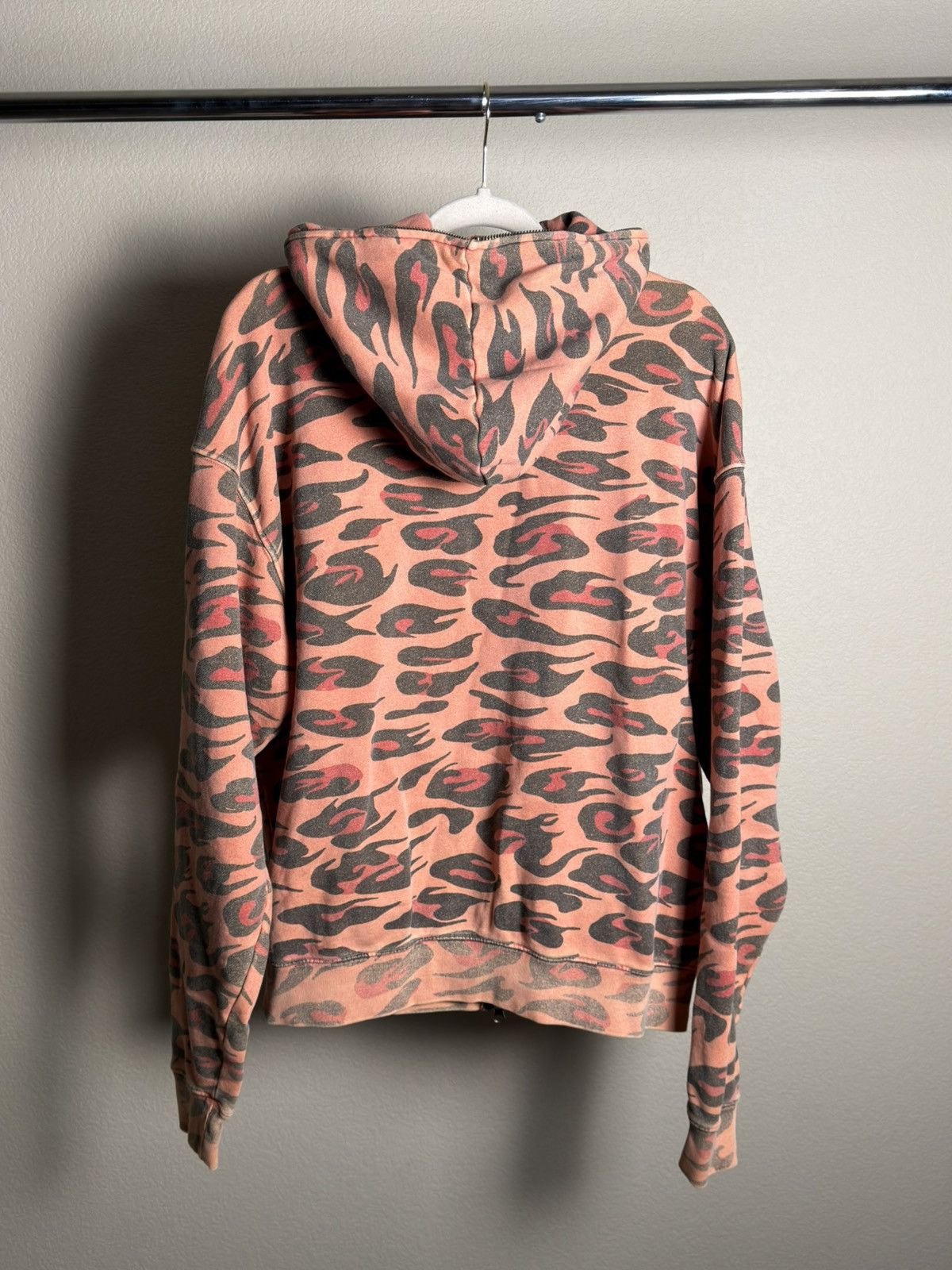 HELLSTAR HELLSTAR Sunfaded Cheetah Zip Up Hoodie Size US M / EU 48-50 / 2 - 8 Thumbnail
