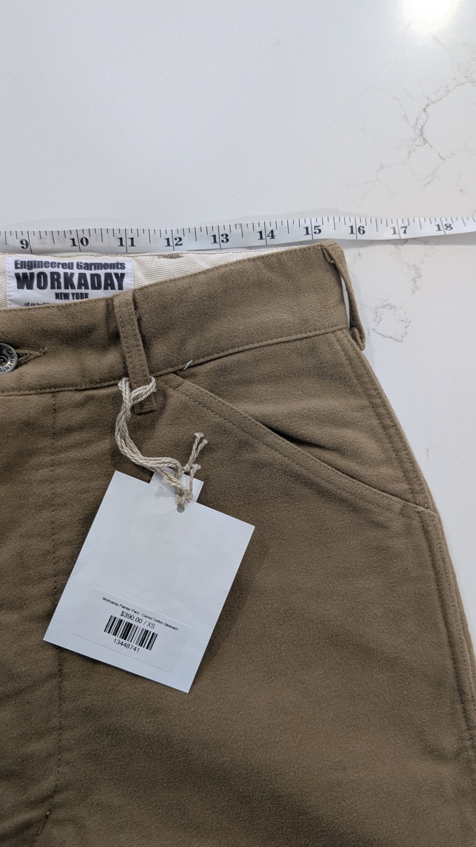 Engineered Garments Engineered Garments Workaday Moleskin Painter Pants XS Size US 30 / EU 46 - 13 Thumbnail