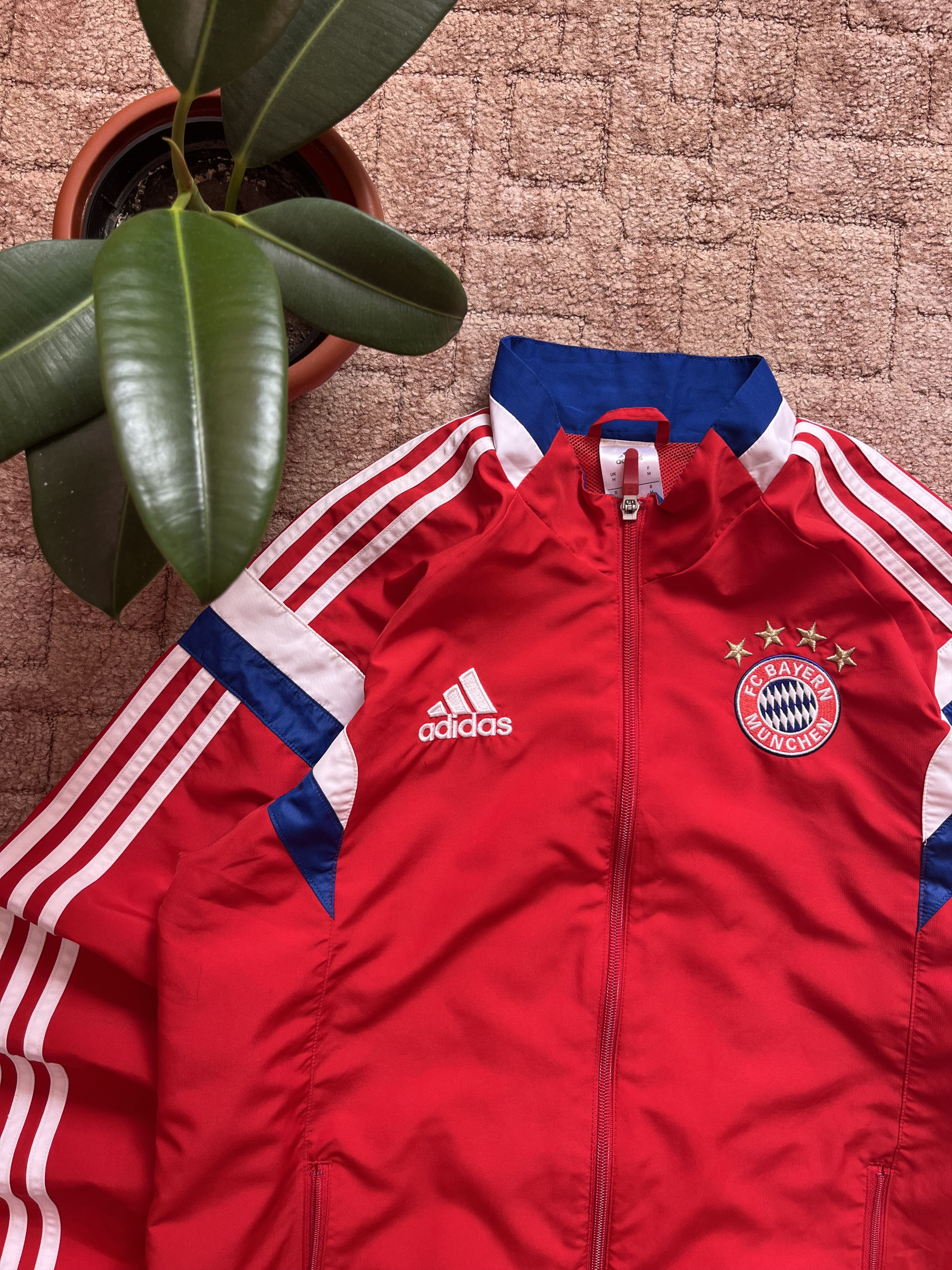 Adidas FC Bayern Munchen Adidas 2014 Soccer Training Track Jacket Size US M / EU 48-50 / 2 - 2 Thumbnail