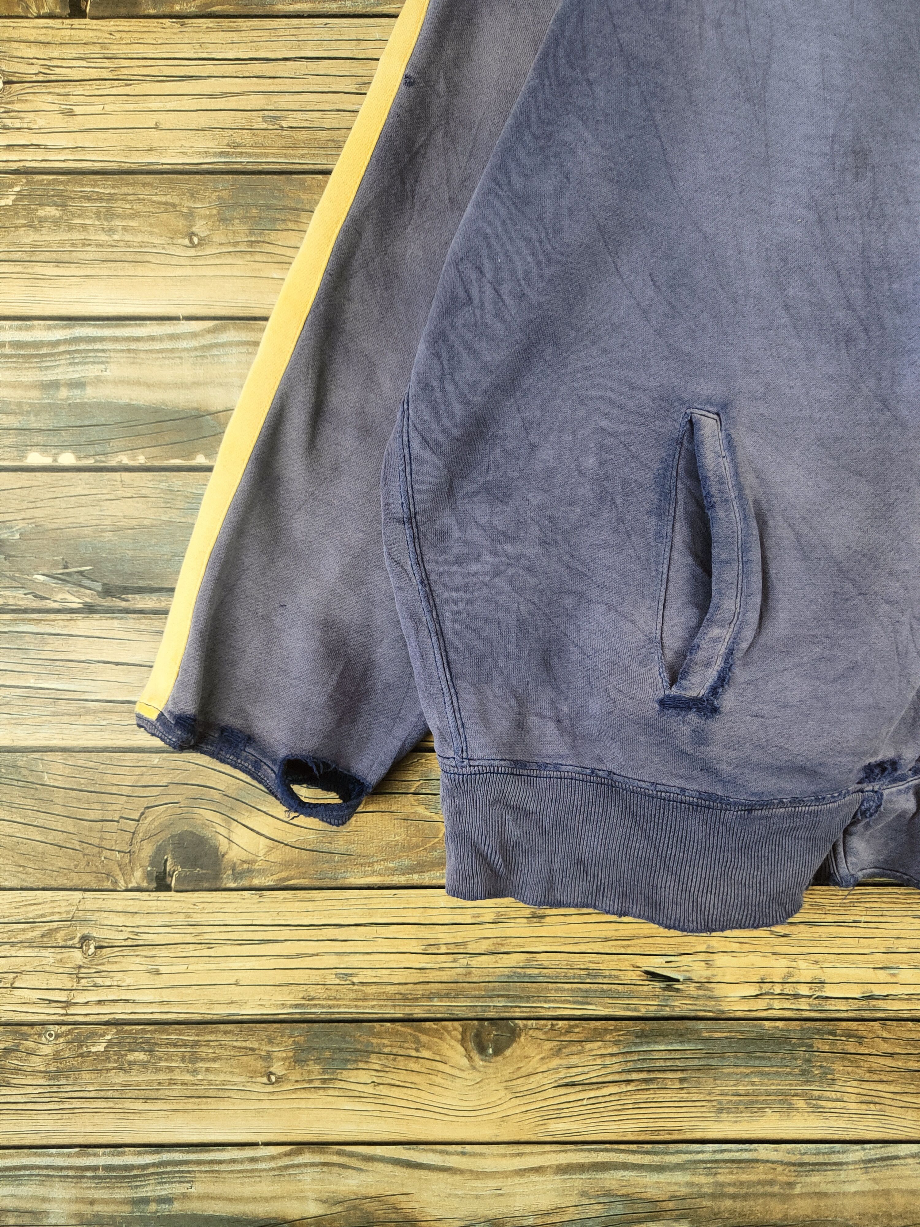 Polo Ralph Lauren Vintage Polo by Ralph Lauren Navy Faded Sweaters Size US XL / EU 56 / 4 - 7 Thumbnail