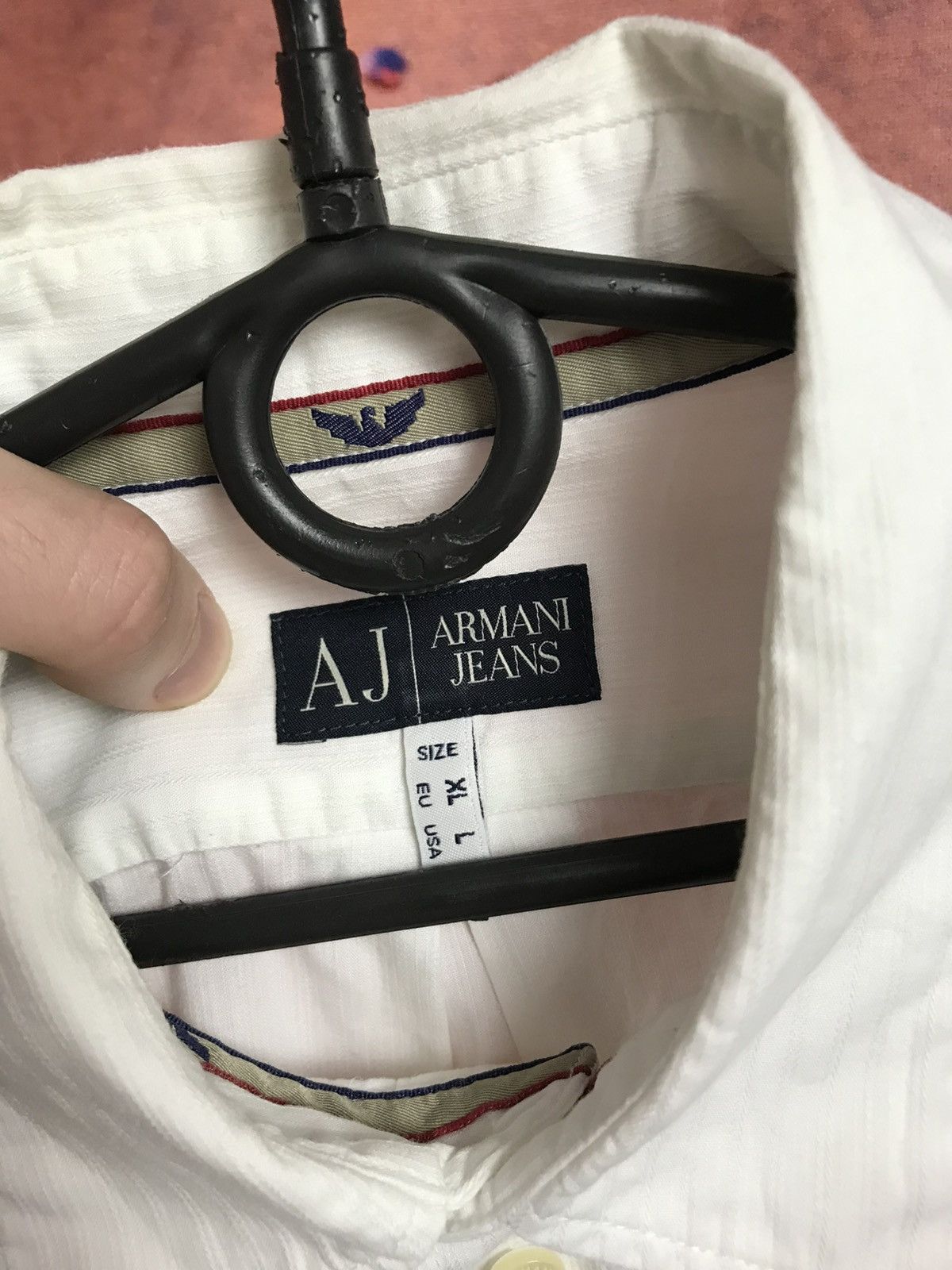 Armani Armani luxury streetwear shirt Size US L / EU 52-54 / 3 - 3 Thumbnail