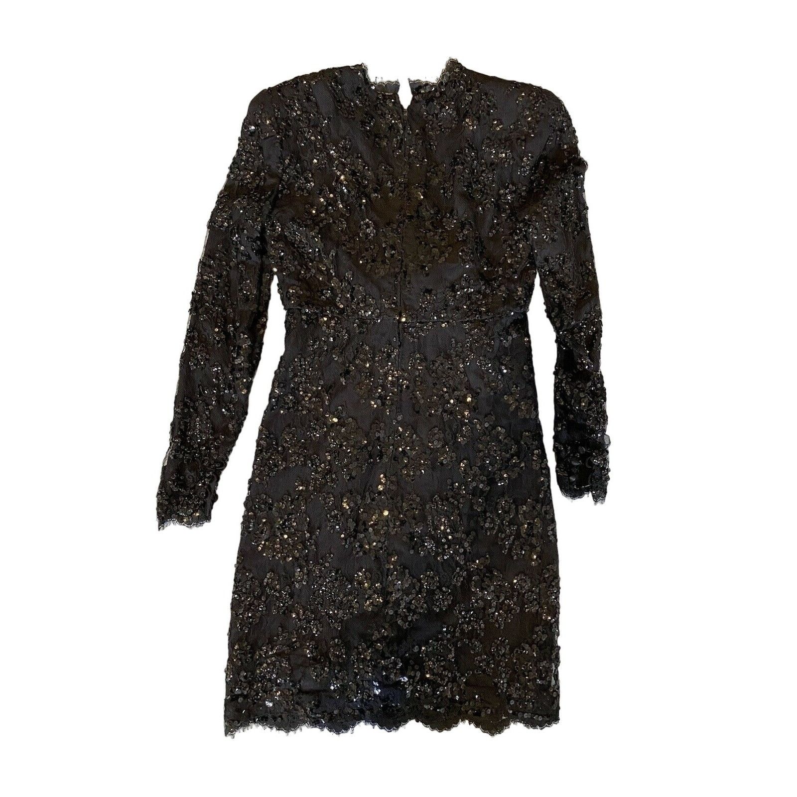 Vintage VTG 80’s Stanley Platos 2 4 Martin Ross Mini Lace Sheath Dre Size S / US 4 / IT 40 - 2 Thumbnail