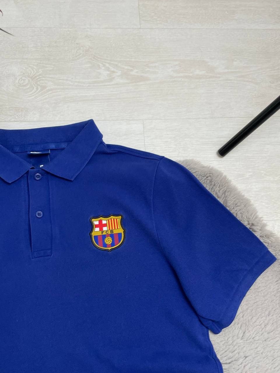Nike × Vintage Nike Barcelona Vintage Polos Tee Center Swoosh Y2k Size US S / EU 44-46 / 1 - 2 Thumbnail