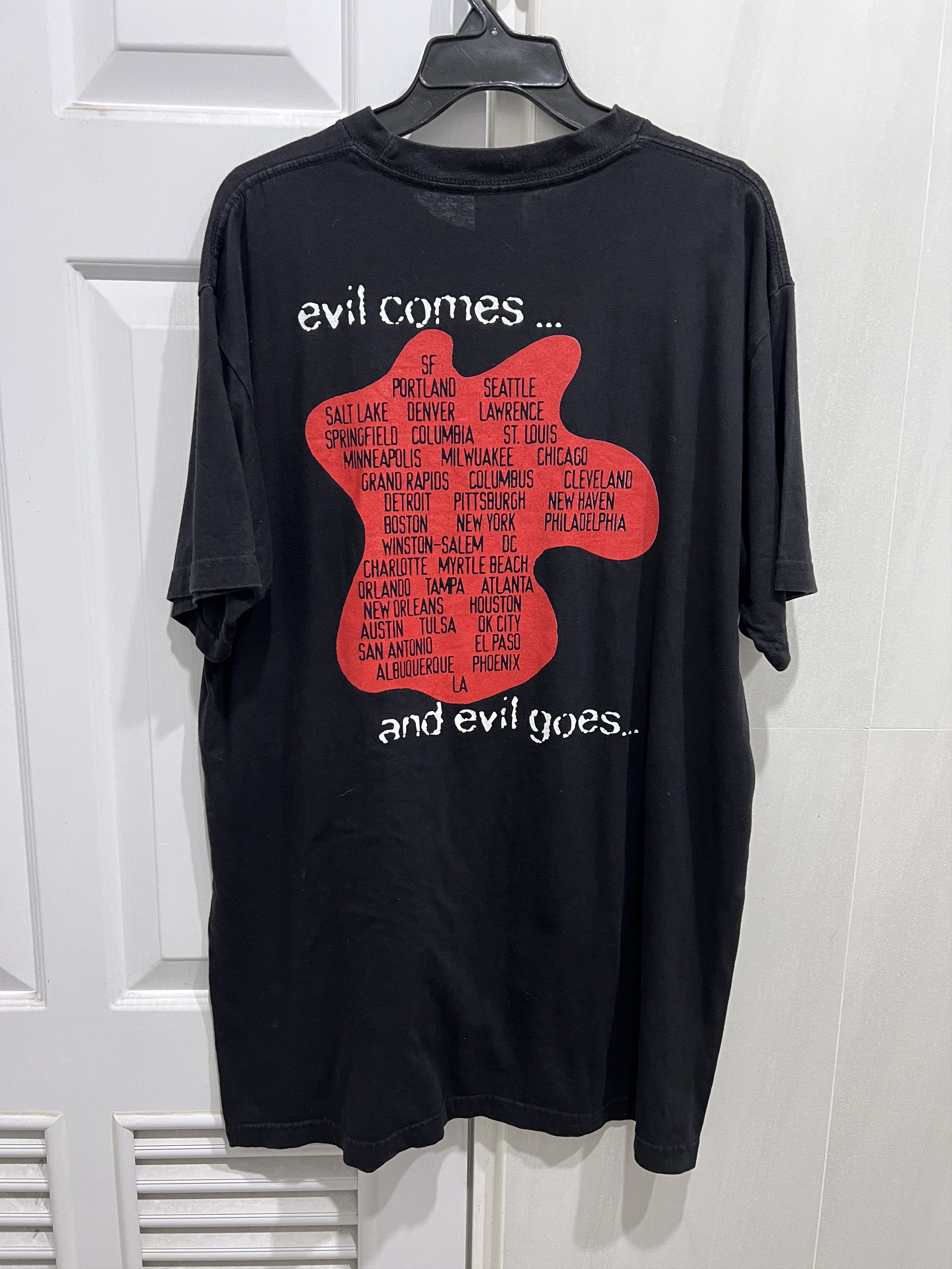 Band Tees × Giant × Vintage Vintage Thrill Kill Kult Tour Tee electronic industrial rock Size US L / EU 52-54 / 3 - 2 Thumbnail