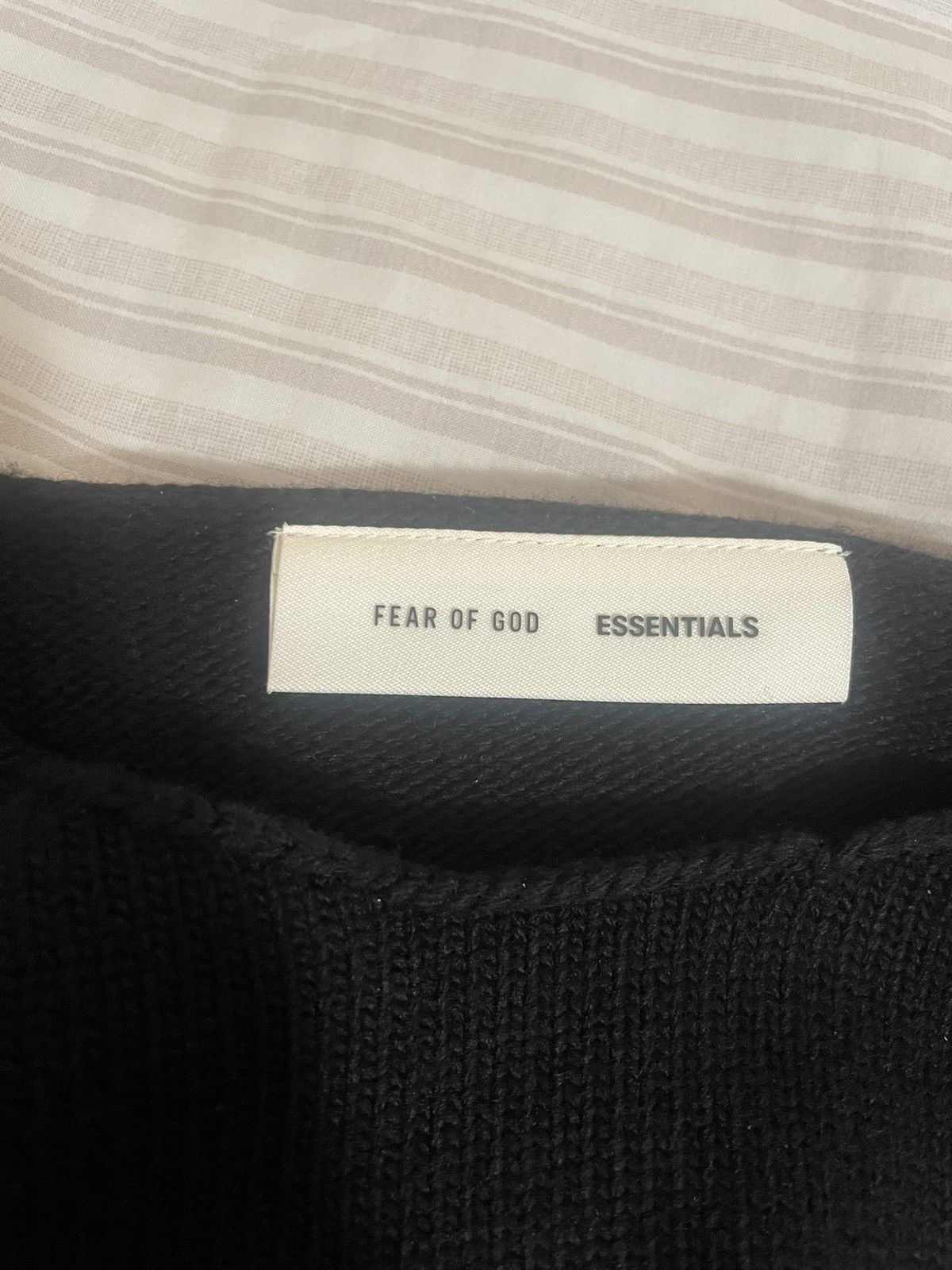 Fear of God Fear of God FW25 Script Crewneck Black Knit Size US XXL / EU 58 / 5 - 3 Thumbnail