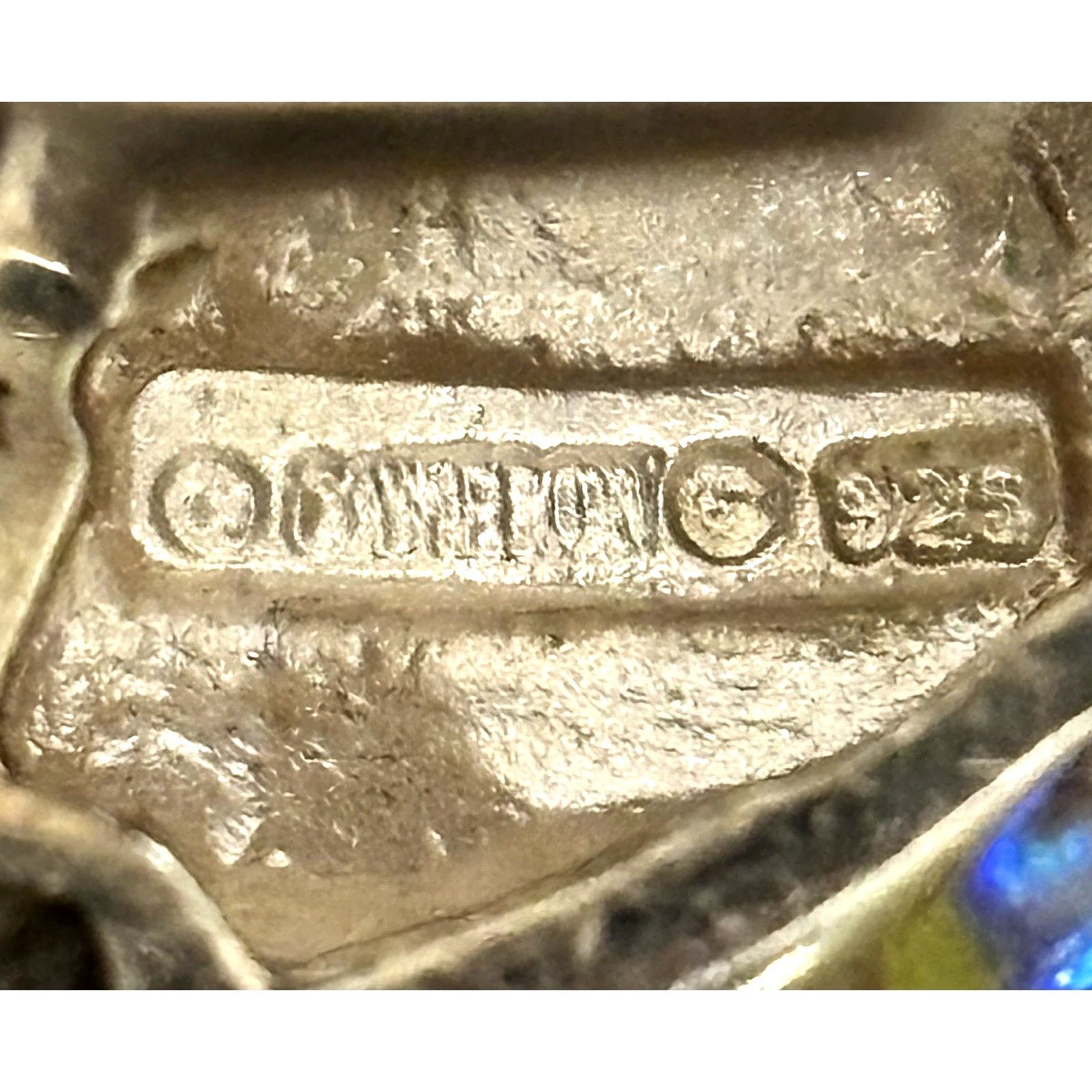 Sterling Silver Vintage Rick Cameron Wildlife Sterling Wolf Head Cufflinks Size ONE SIZE - 2 Thumbnail