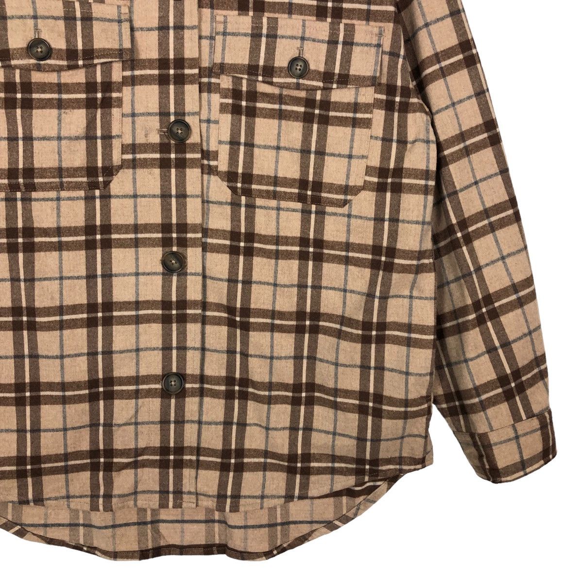 Japanese Brand 🔥90’s Vintage Checkered Jacket GU Japan Issey Miyake Size US XL / EU 56 / 4 - 4 Thumbnail
