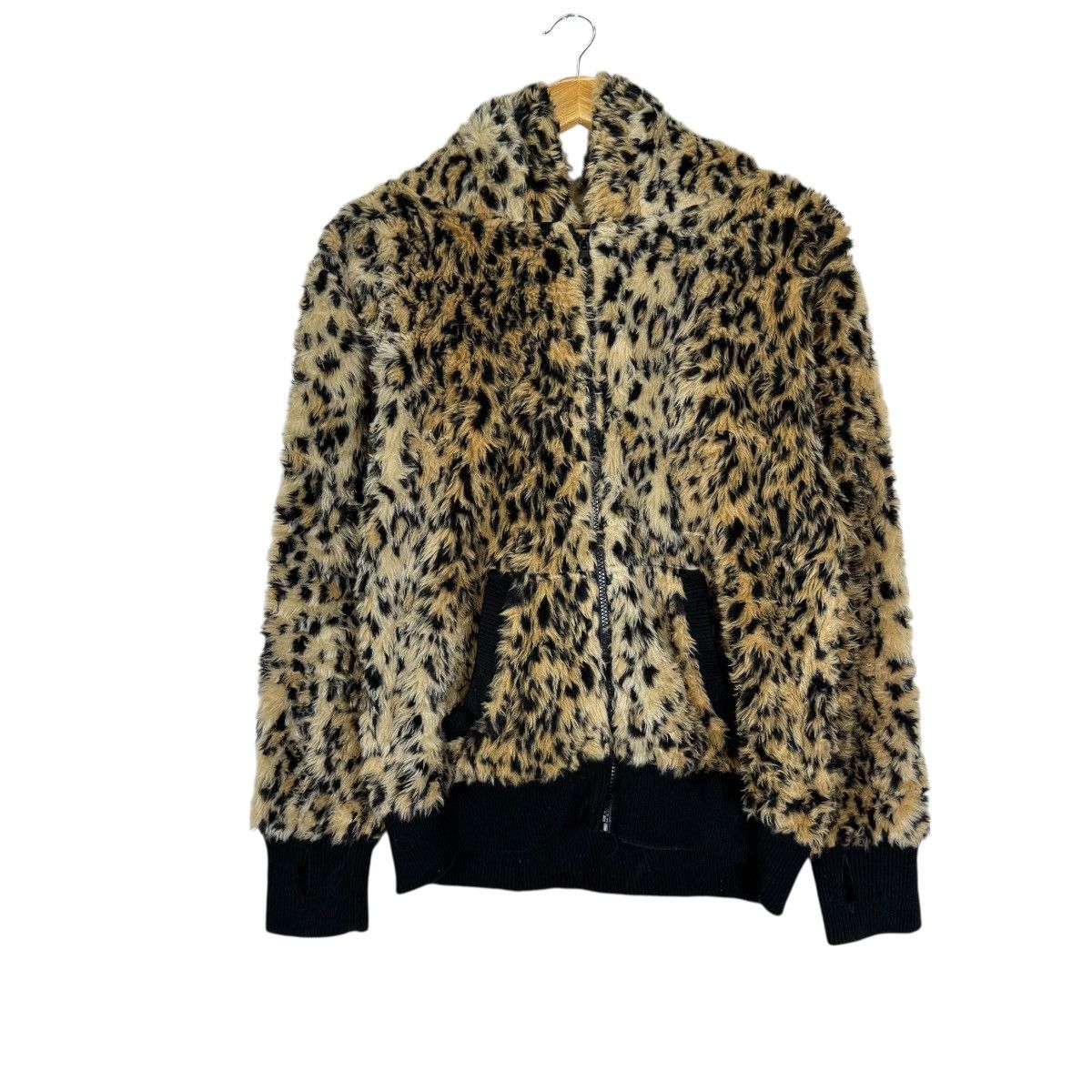 Issey Miyake 🌟SLIPPIN & SLIDIN LEOPARD HOODIE ZIP JACKET Size L / US 10 / IT 46 - 4 Thumbnail