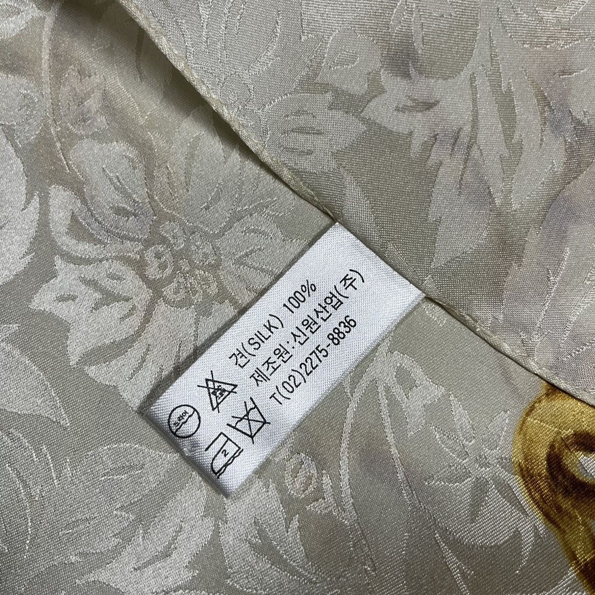 Yves Saint Laurent Yves Saint Laurent Silk scarf Size ONE SIZE - 12 Thumbnail
