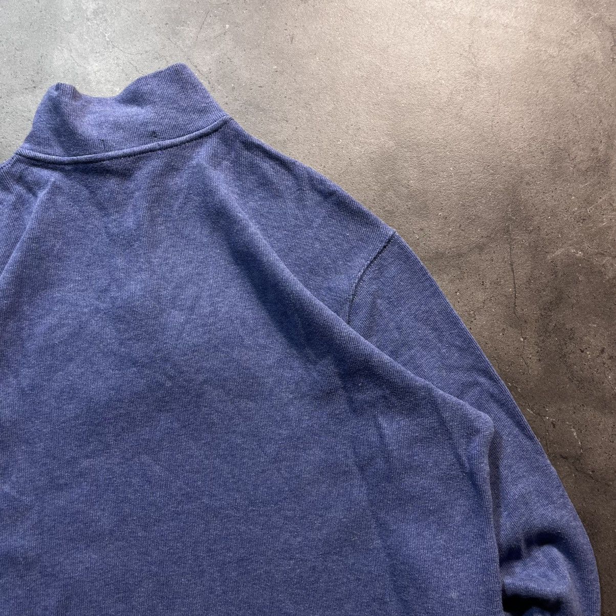 Polo Ralph Lauren Vintage Polo Ralph Lauren Small Pony Zip Sweatshirt Halfzip Size US L / EU 52-54 / 3 - 11 Thumbnail