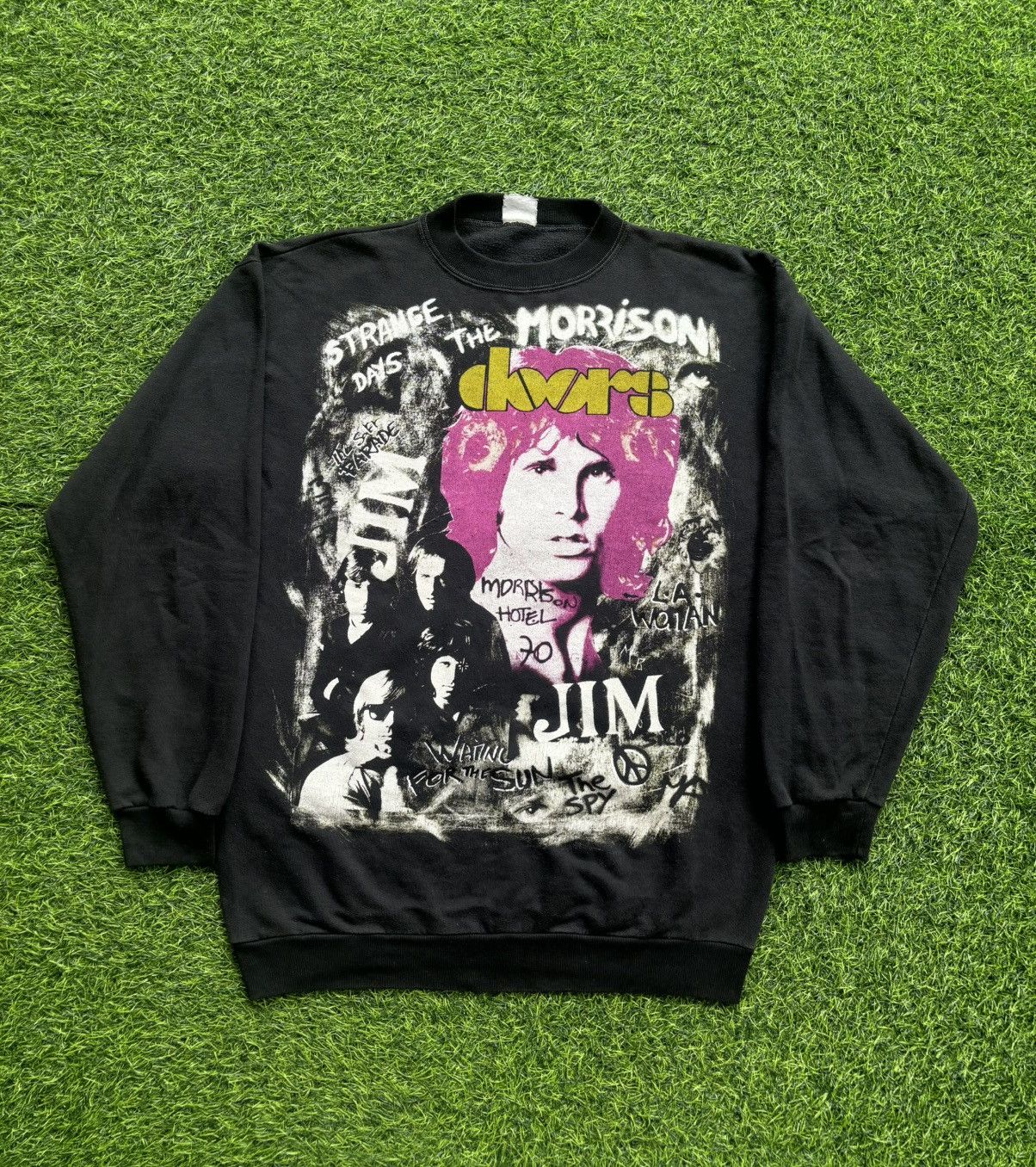 Band Tees Vintage 80's The Doors Jim Morrison Sweatshirt Size US L / EU 52-54 / 3 - 1 Thumbnail