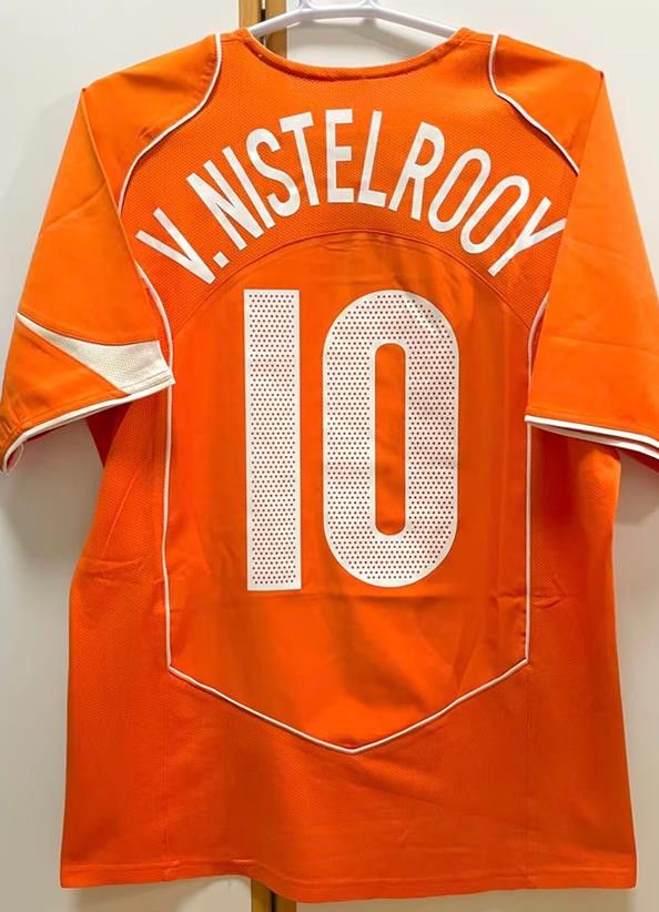 Other 2004 Netherlands #10 van Nistelrooy Jersey Size US XXL / EU 58 / 5 - 1 Thumbnail