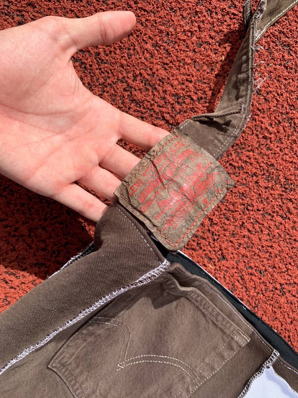 Handmade × Levi's × Vintage Levi's Vintage Reworked Y2k Bag Size ONE SIZE - 6 Thumbnail