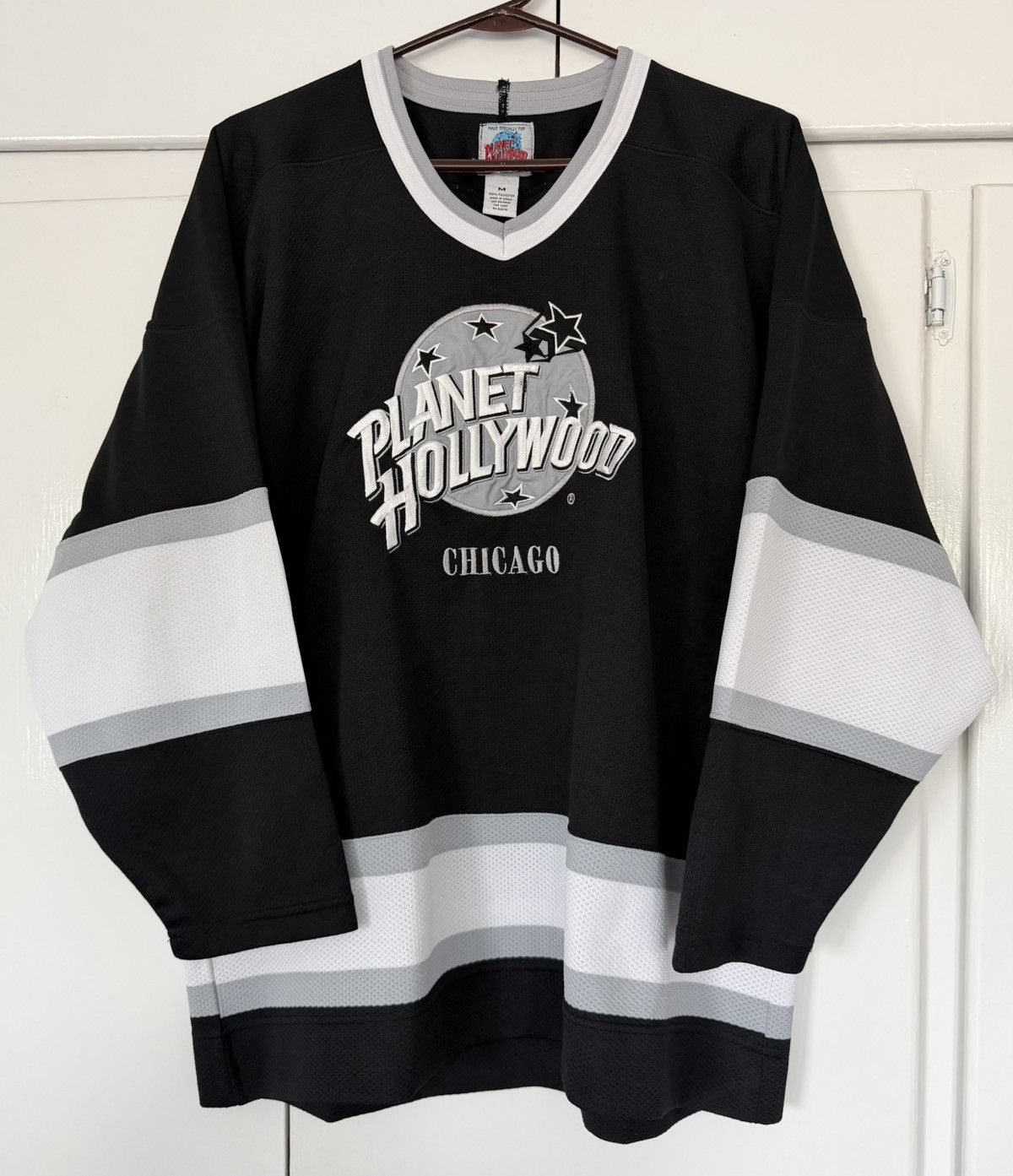 Planet Hollywood PLANET HOLLYWOOD CHICAGO HOCKEY JERSEY 1991 VINTAGE 90S NHL Size US M / EU 48-50 / 2 - 1 Thumbnail