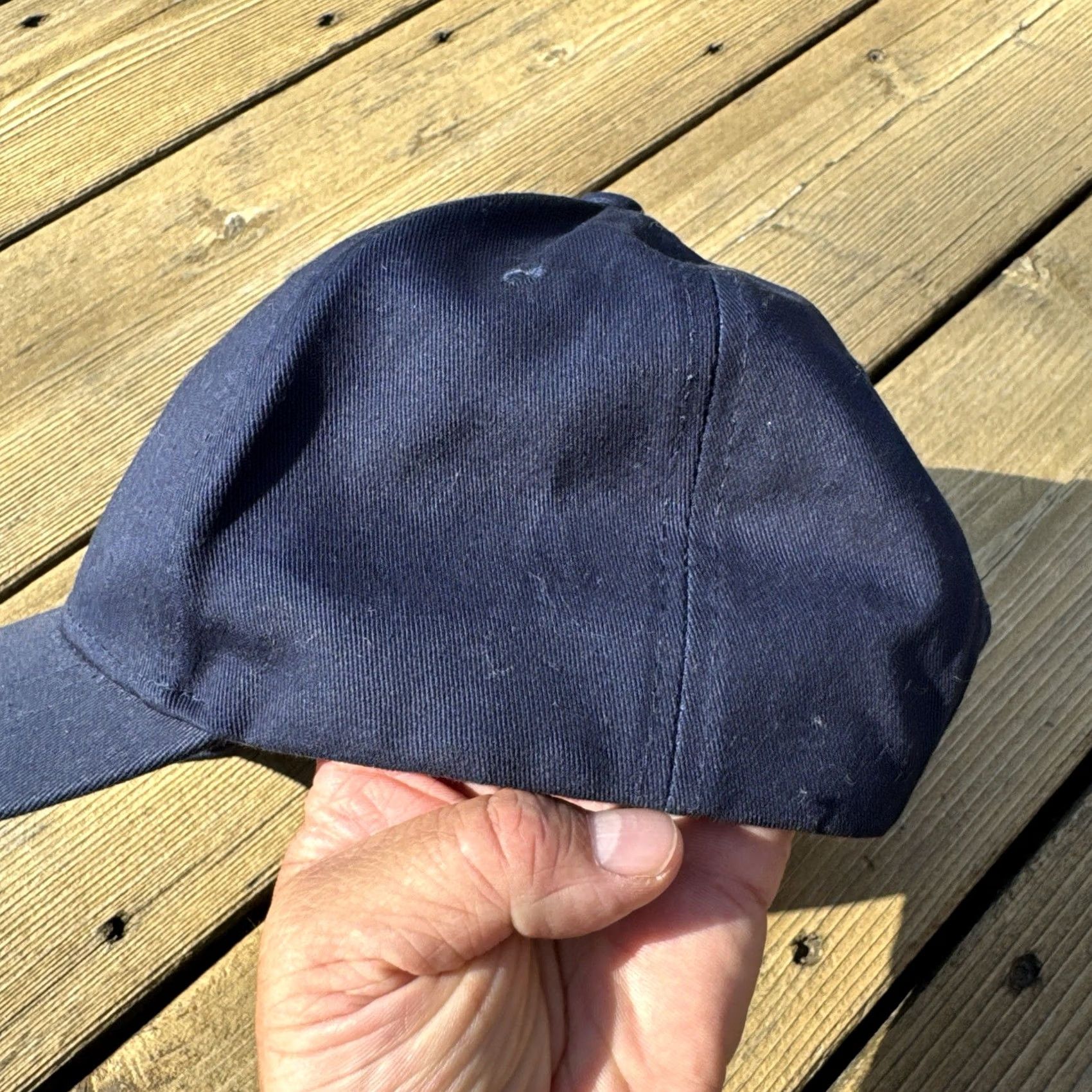 Vintage Black Cat Fireworks Blue Embroidered Adjustable Snapback Hat Mens Size ONE SIZE - 5 Thumbnail