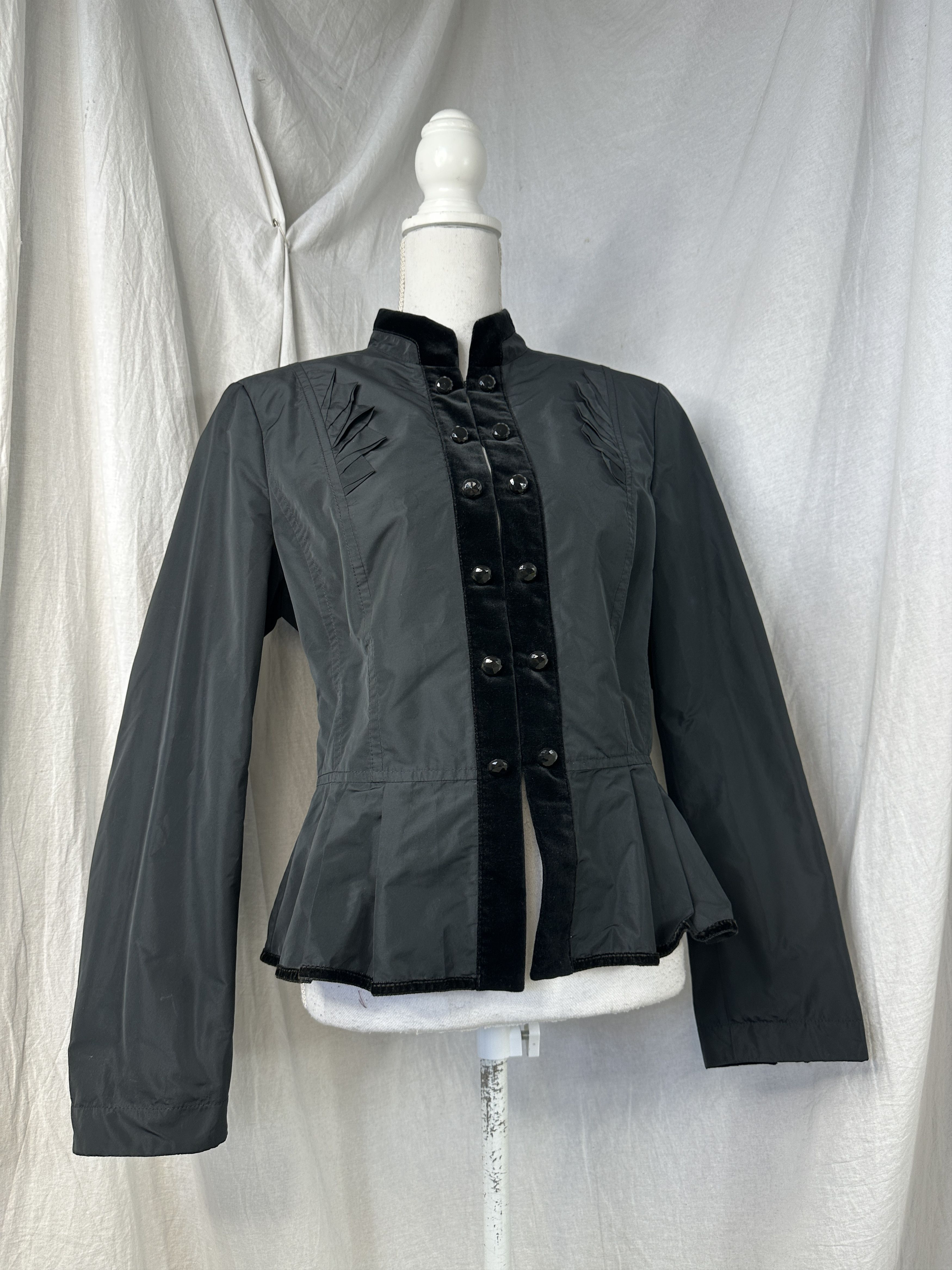 Vintage Vintage Avant Garde Opium Officer Nylon Jacket 00s Size M / US 6-8 / IT 42-44 - 1 Thumbnail