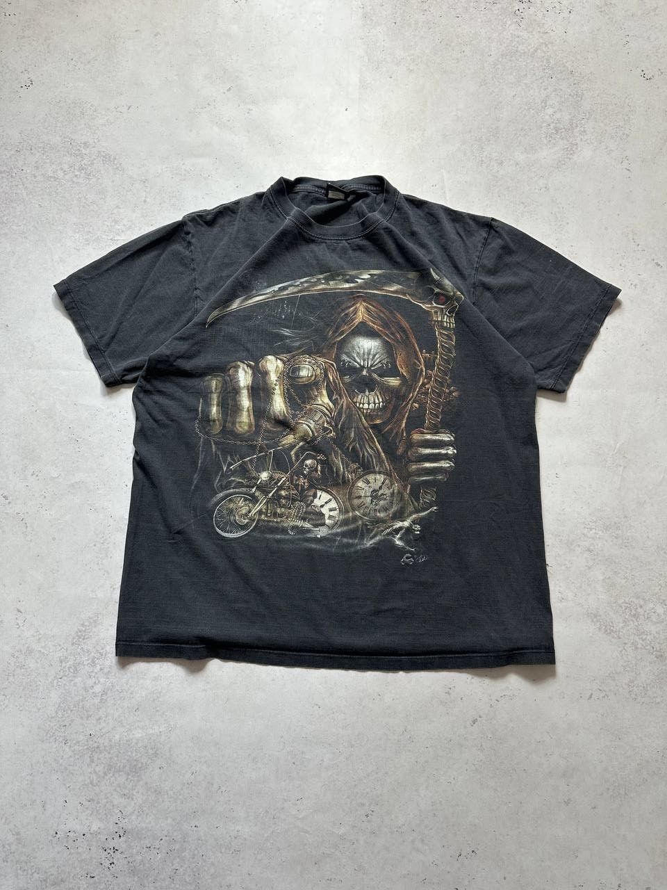 Japanese Brand Vintage Skeletons Y2K Avantgarde Boxy T-shirt XL Size US XL / EU 56 / 4 - 1 Thumbnail