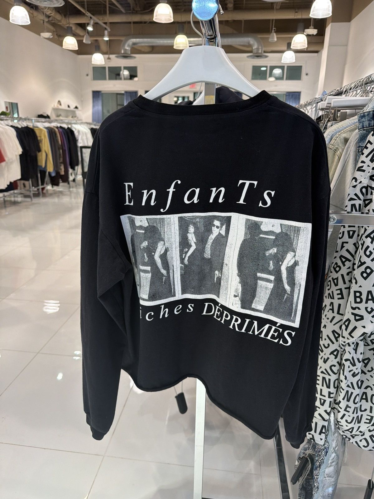 Enfants Riches Deprimes ERD Domestic Violence Black Longsleeve Size US L / EU 52-54 / 3 - 2 Thumbnail
