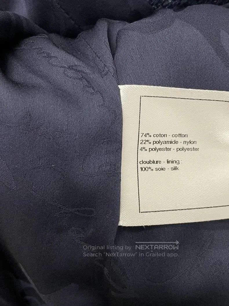 Chanel Chanel Blue Double-Breasted Jacket. Size US S / EU 44-46 / 1 - 6 Thumbnail
