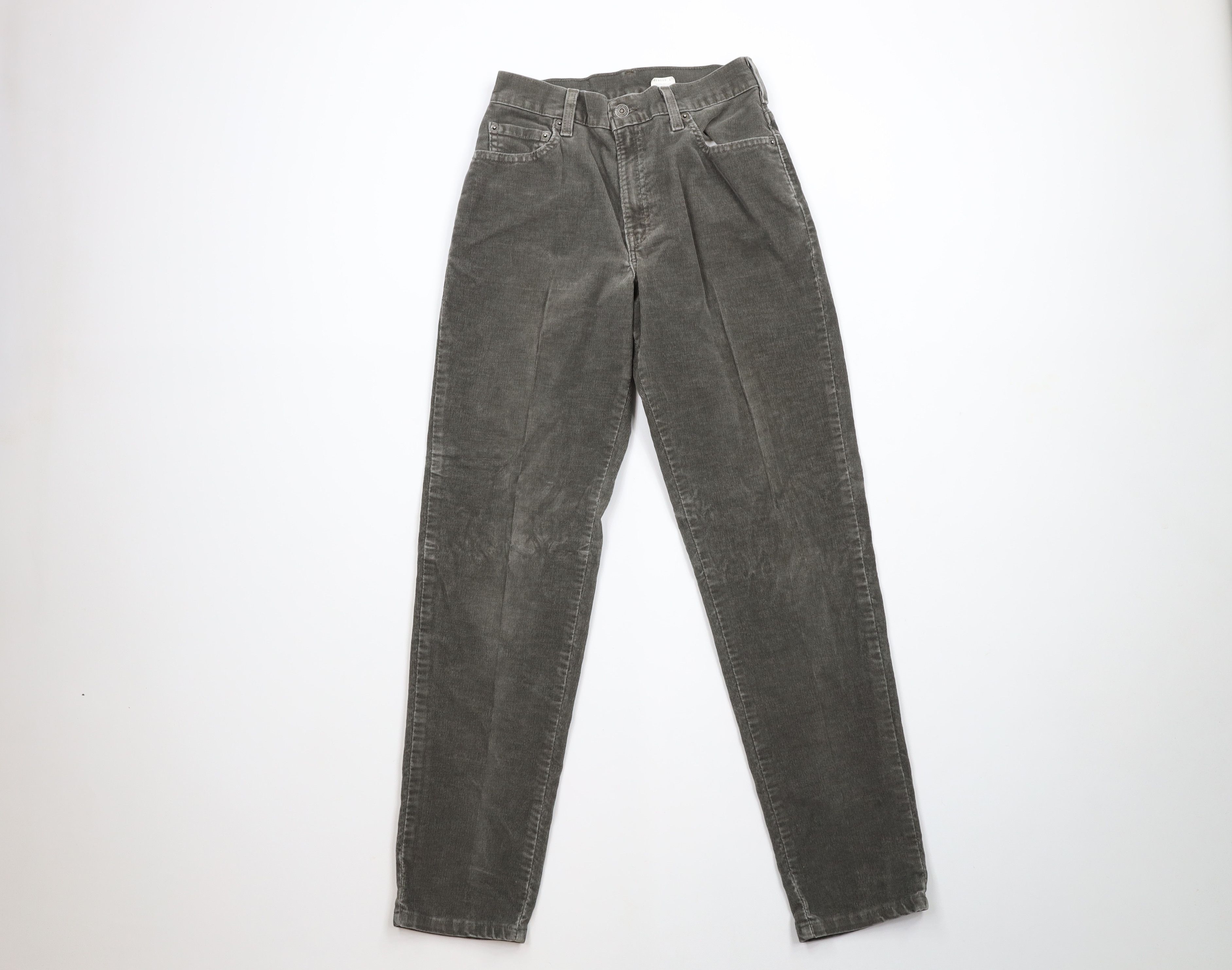 Levi's × Vintage Vintage Y2K 2000 Levis 550 Tapered Leg Corduroy Pants USA Size 27" / US 4 / IT 40 - 1 Thumbnail