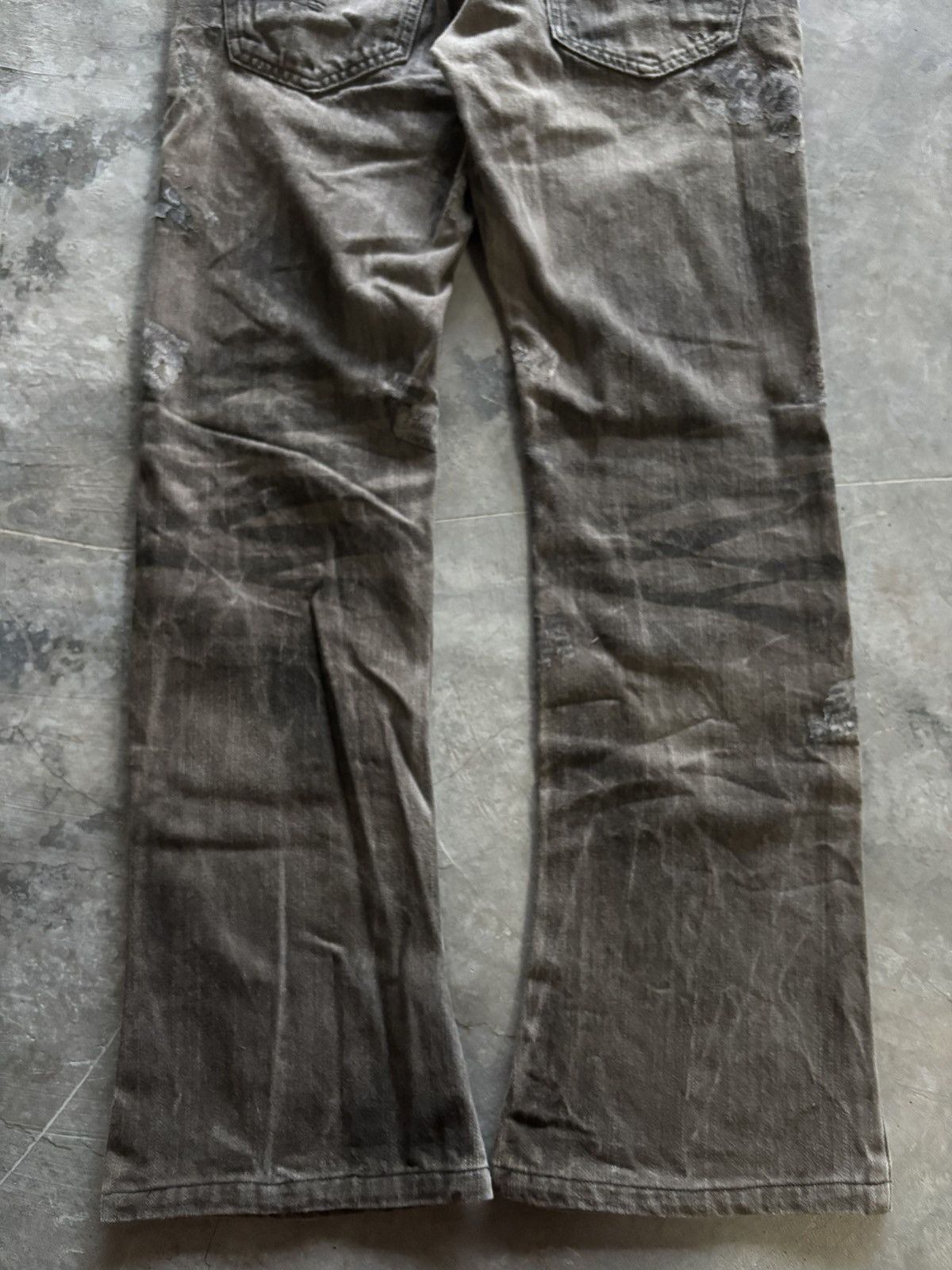 JACKROSE JACK ROSE LUV MAISON flare poem newspaper punk gothic grunge Size US 30 / EU 46 - 17 Thumbnail