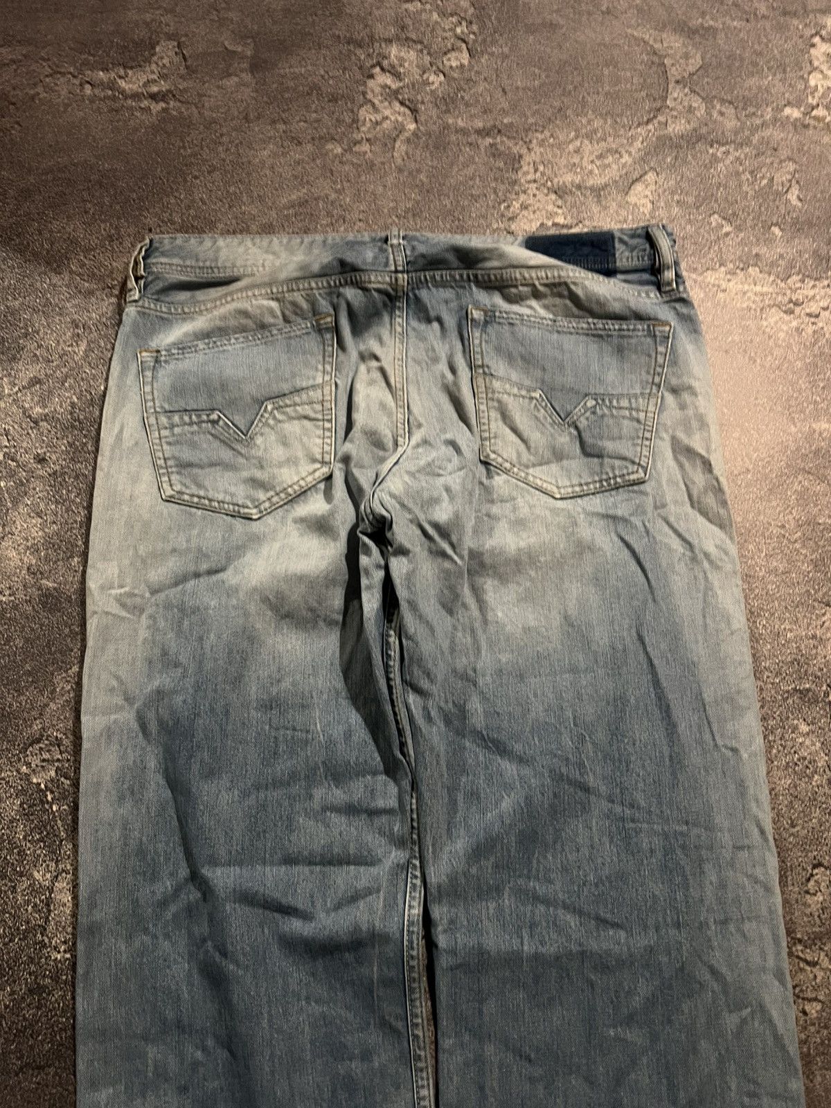 Diesel Avan Garde Diesel Distressed Glamour / Vintage Light Blue 90 Size US 39 - 5 Thumbnail