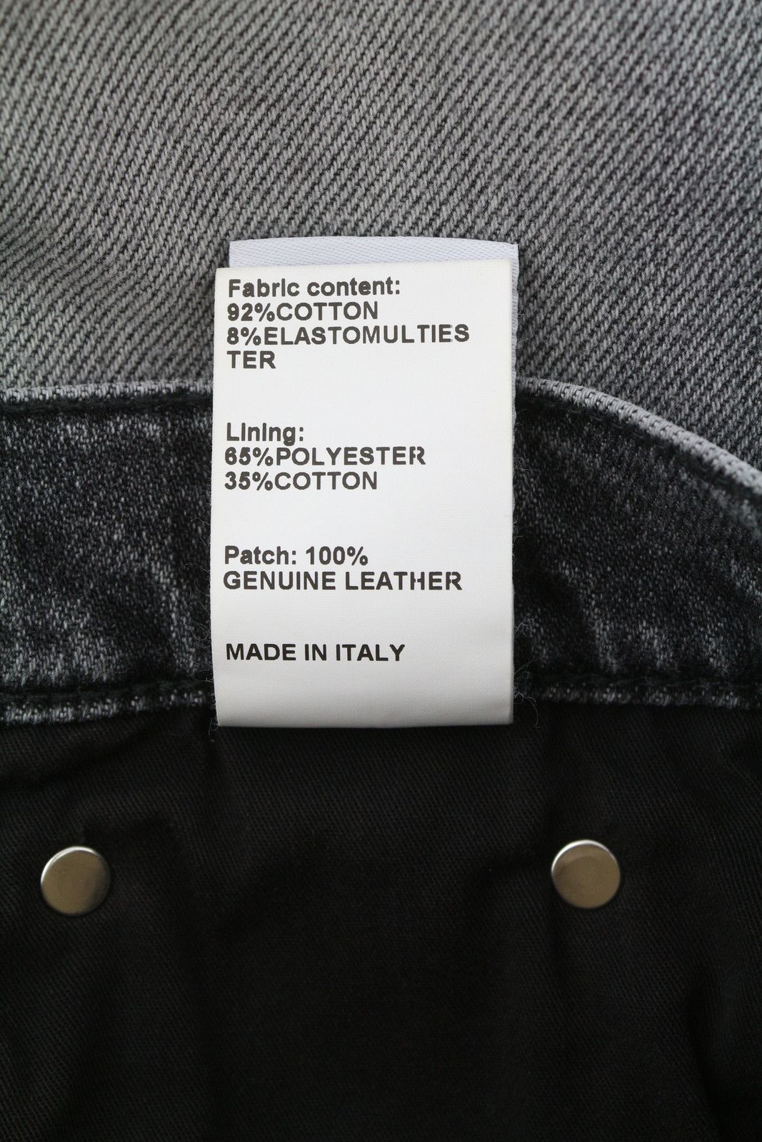 R13 BOYFRIEND 23 Vintage Grey Ripped 88188 Size 23" - 10 Thumbnail