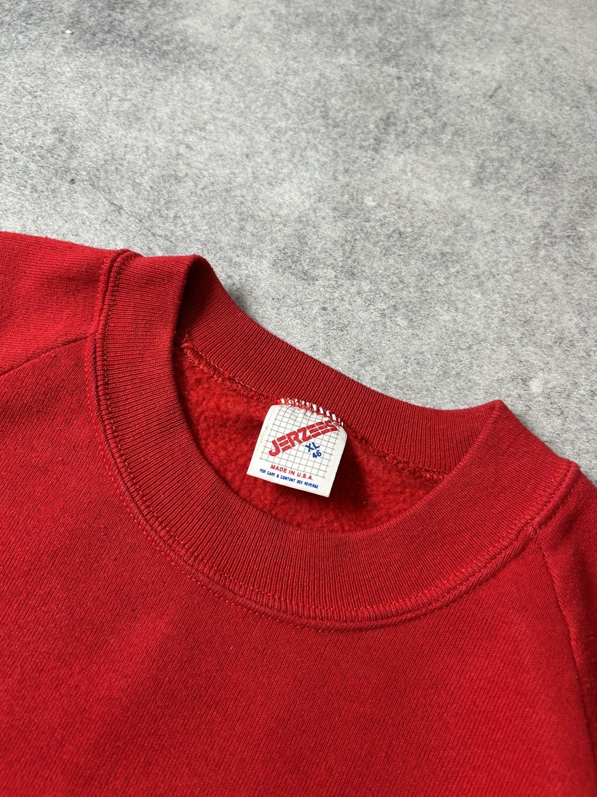 Jerzees Vintage Jerzees Louisville Cardinals Made in Usa 🇺🇸 80s Size US XL / EU 56 / 4 - 5 Thumbnail