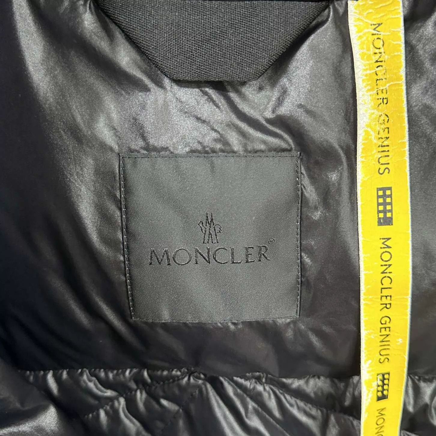 Moncler TAMA Black Warrior Sleeve Patch 95N Size3