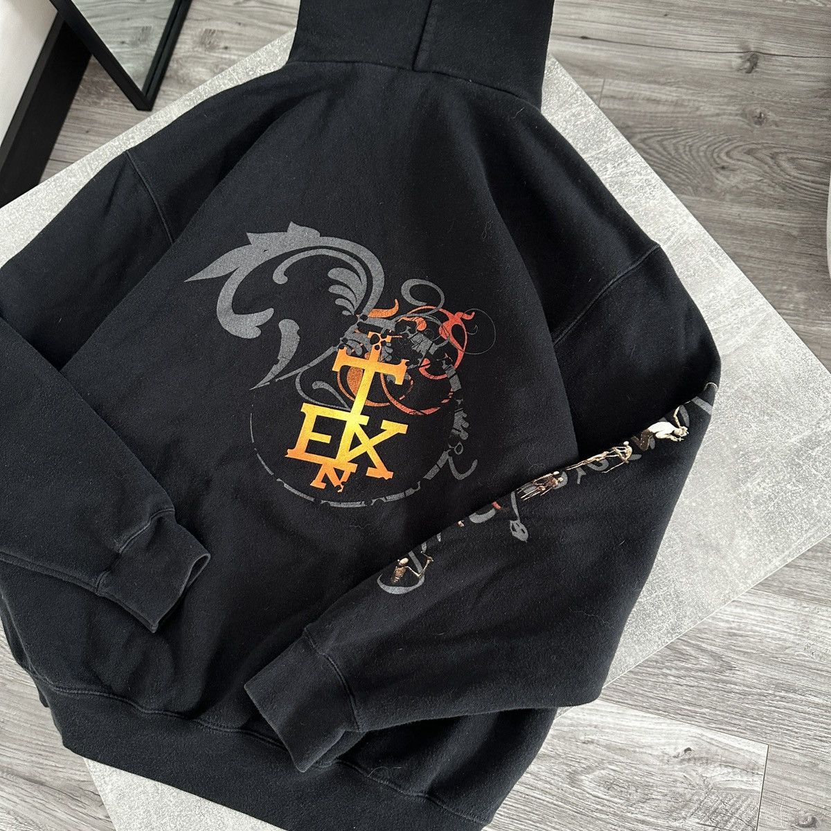 Band Tees Vintage 00s In Extremo Rock Band hoodie German rare y2m skul Size US L / EU 52-54 / 3 - 3 Thumbnail