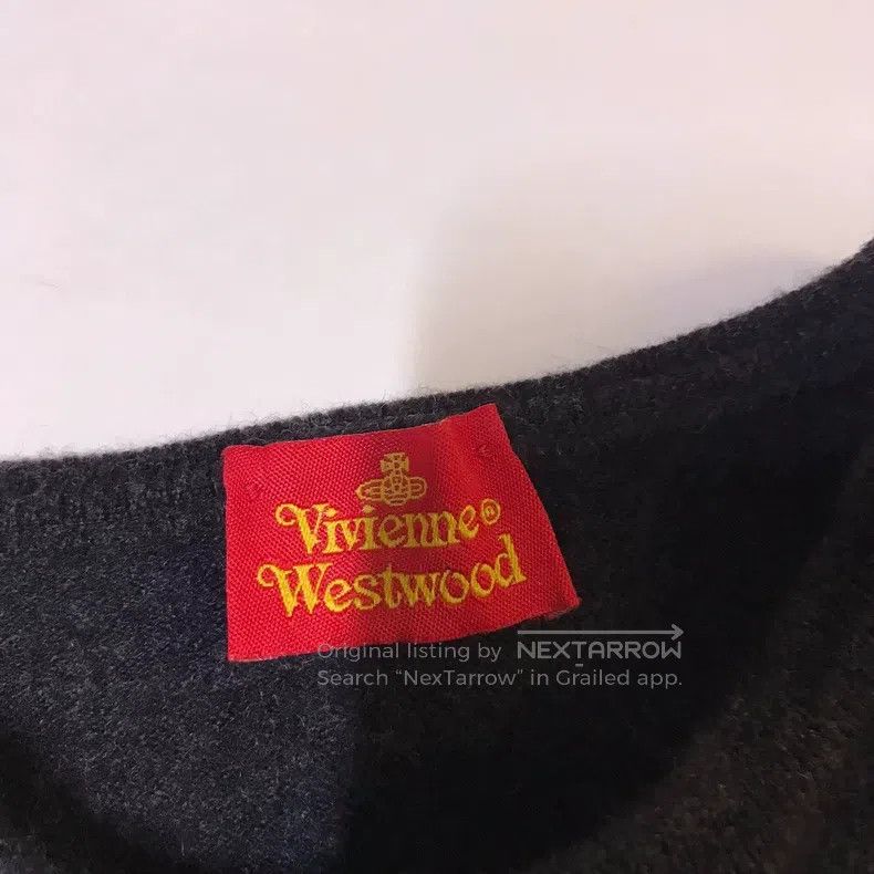 Vivienne Westwood Vivienne Westwood Big Planet embroidered black knit coat Size M / US 6-8 / IT 42-44 - 2 Thumbnail