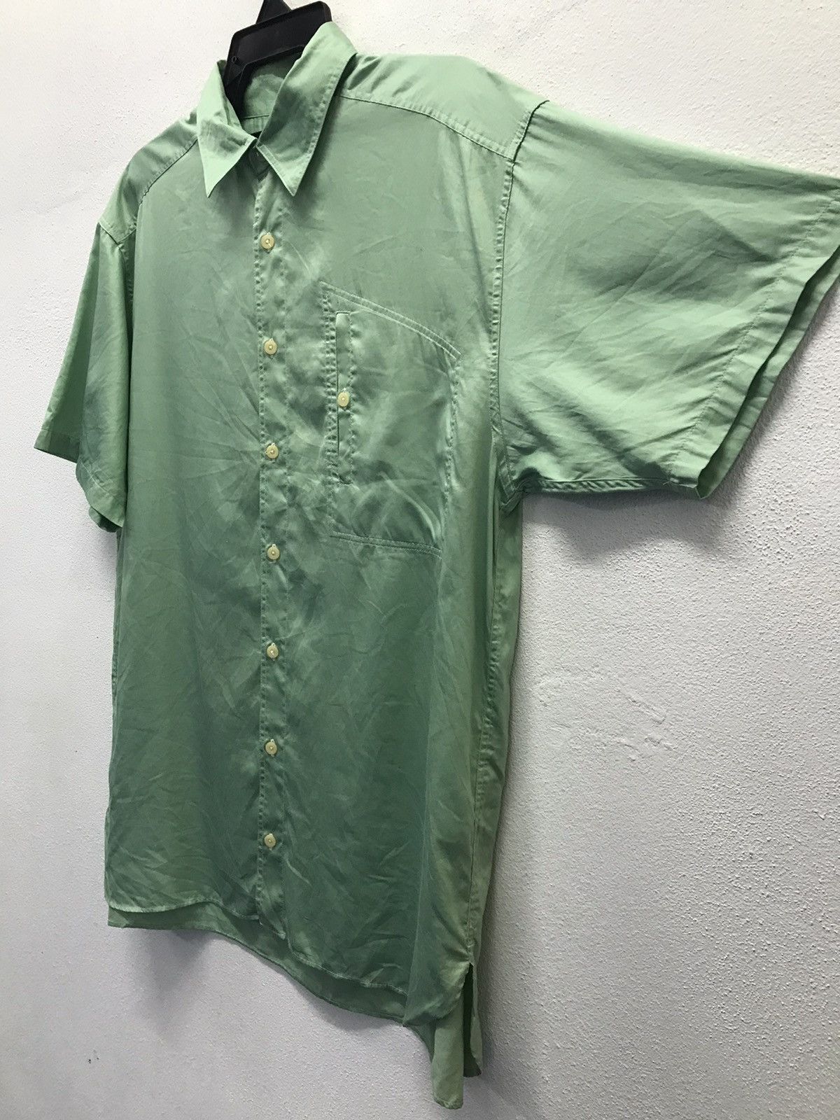 Kansai Yamamoto × Vintage Vintage Kansai Short Sleeve Shirt Button Up Size US L / EU 52-54 / 3 - 4 Thumbnail
