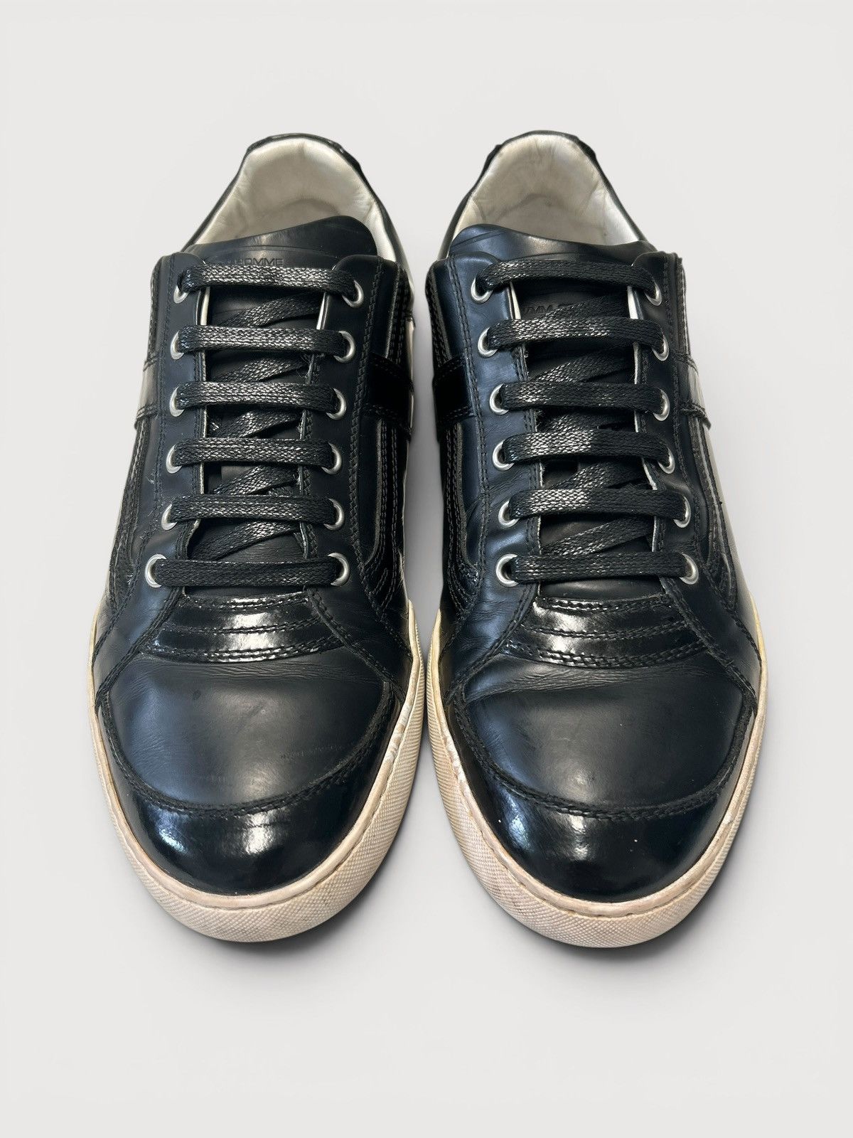 Dior SS2010 Patent Panel Leather Sneakers Size US 9 / EU 42 - 2 Thumbnail