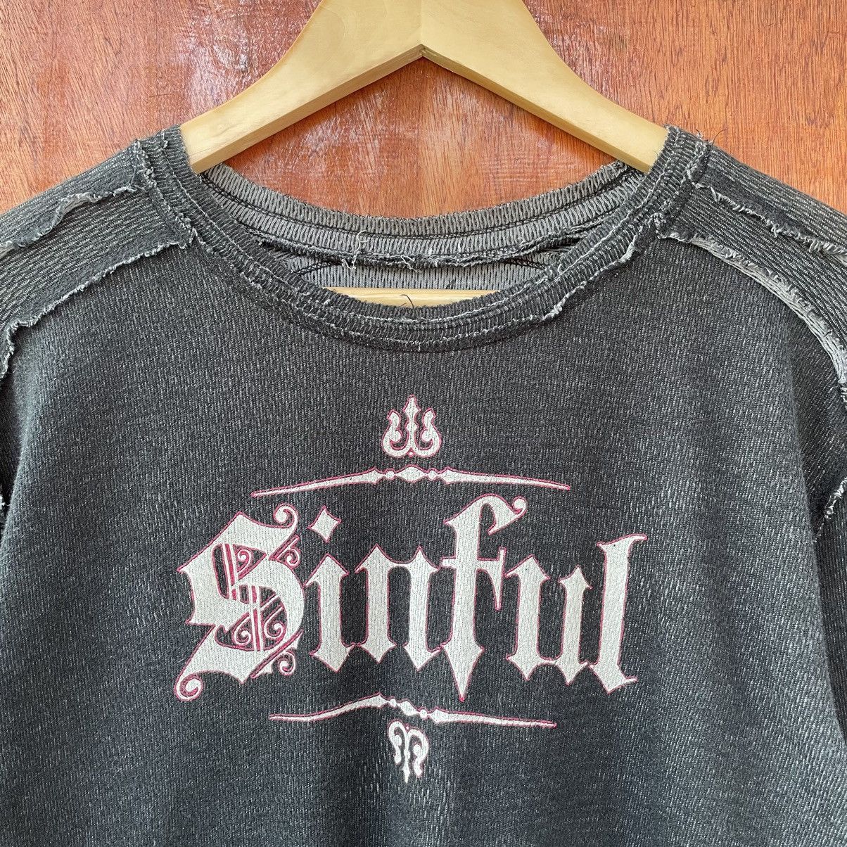 Affliction Vintage Y2K Affliction Tattoo Reversible Tee Shirt Size US XL / EU 56 / 4 - 5 Thumbnail