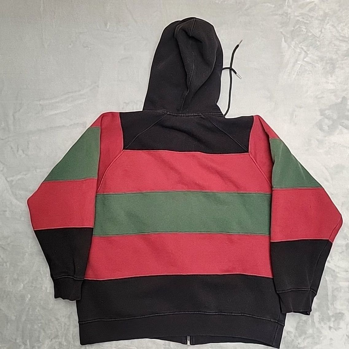 Southpole South Pole Hoodie Women XL Black Red Green Colorblock Hooded Retro Street Skate Outdoor Modern Casual Fashion Hoodie Size XL / US 12-14 / IT 48-50 - 6 Thumbnail